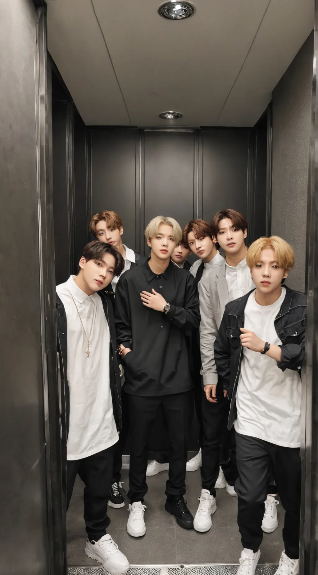 ai character: BTS 💜 background