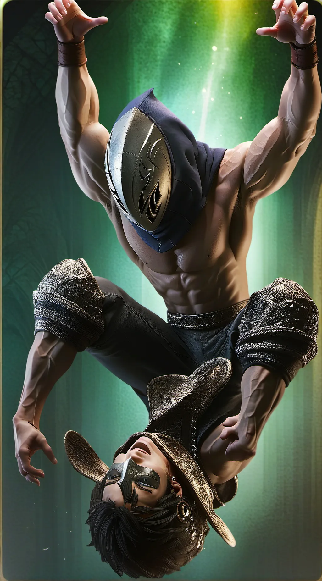 ai character: Me vs you! background