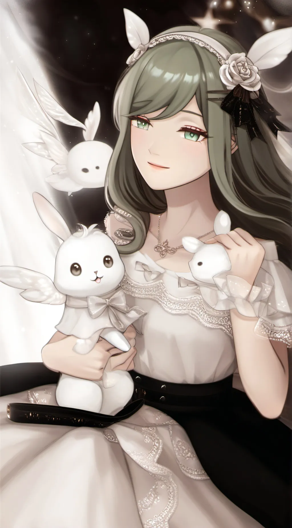 ai character: Mha LOVer background