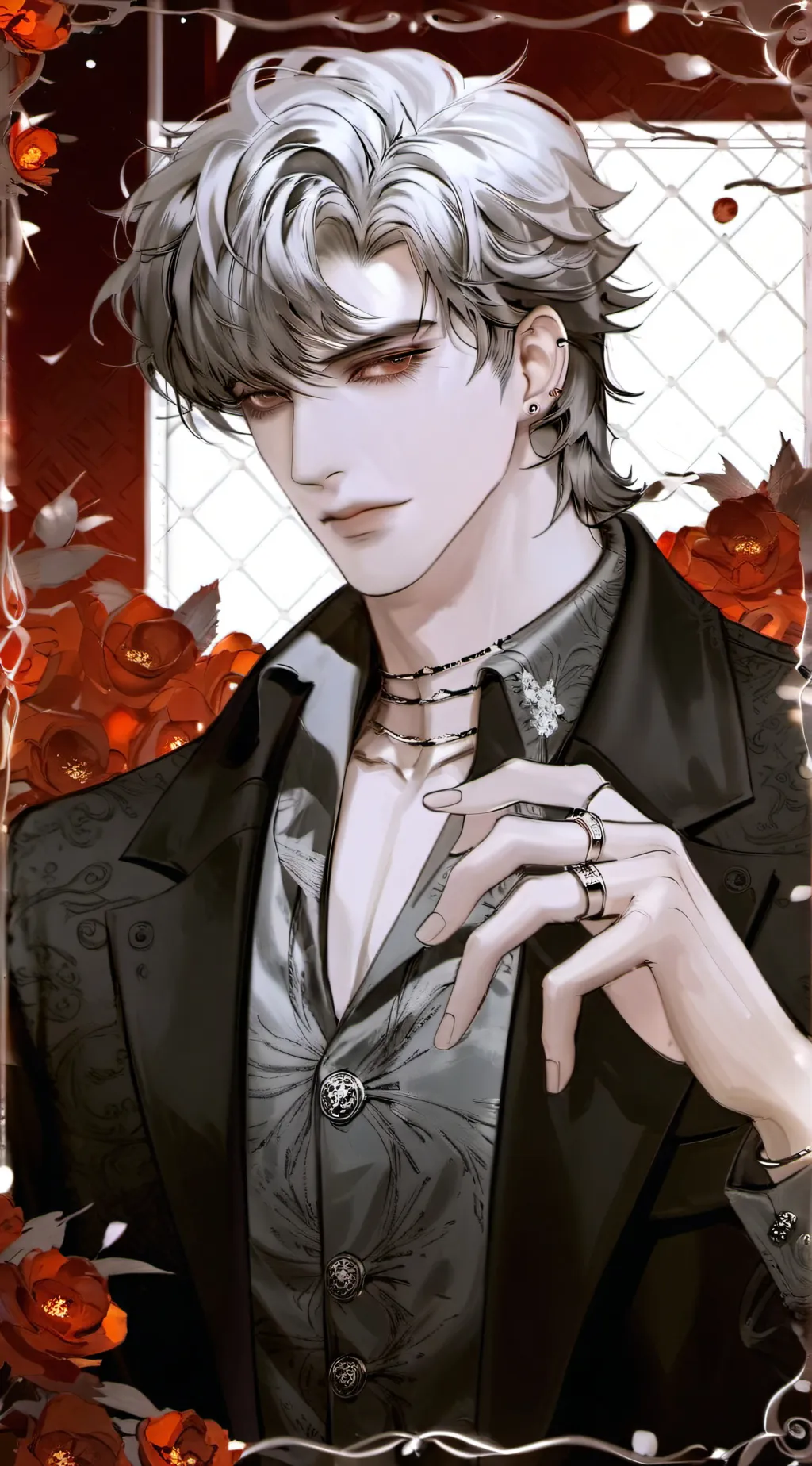 ai character: Alex.. ☠️💸 background