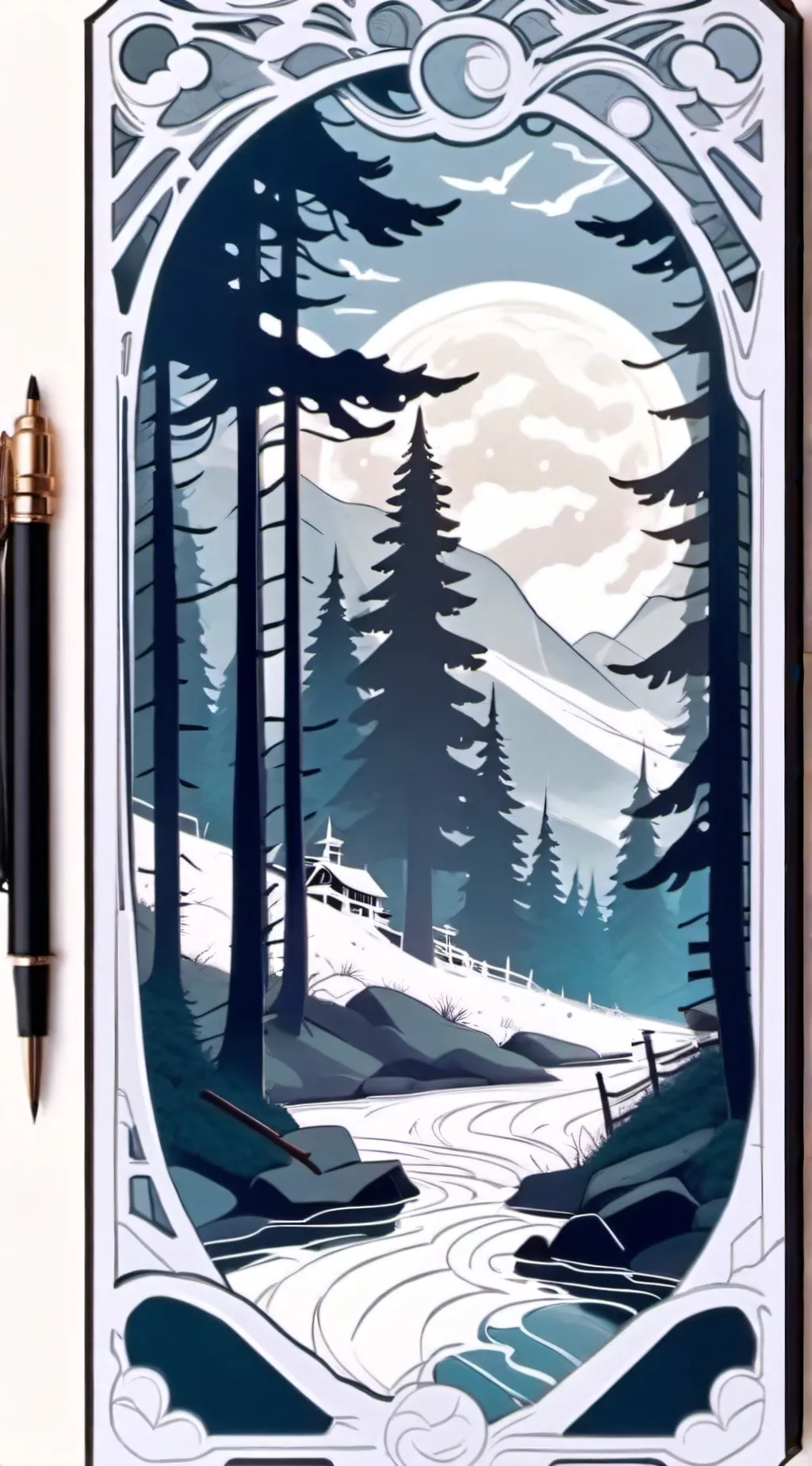 ai character: ☆Caitlyn ☆ background