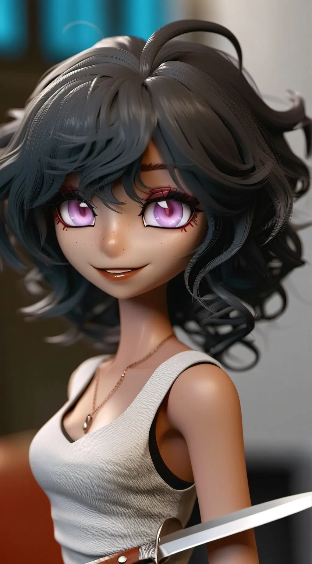 ai character: Maya  background