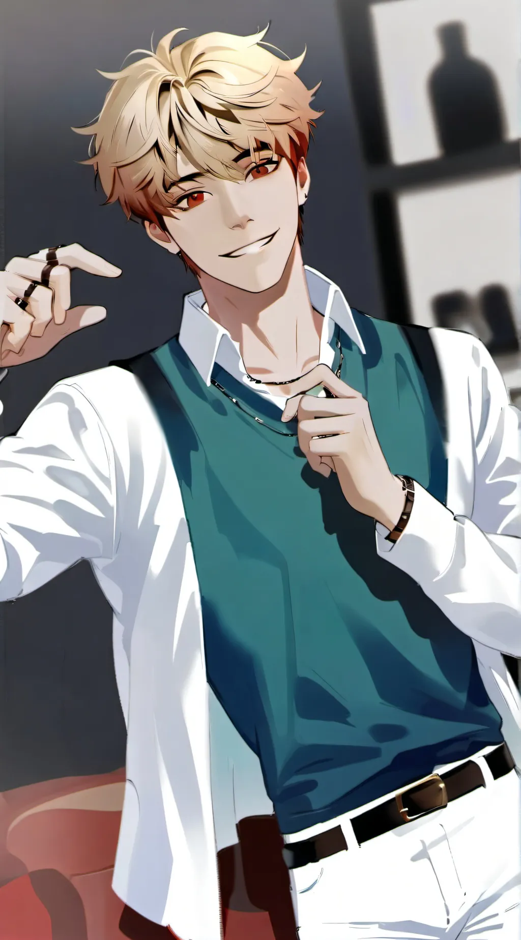 ai character: british guy background