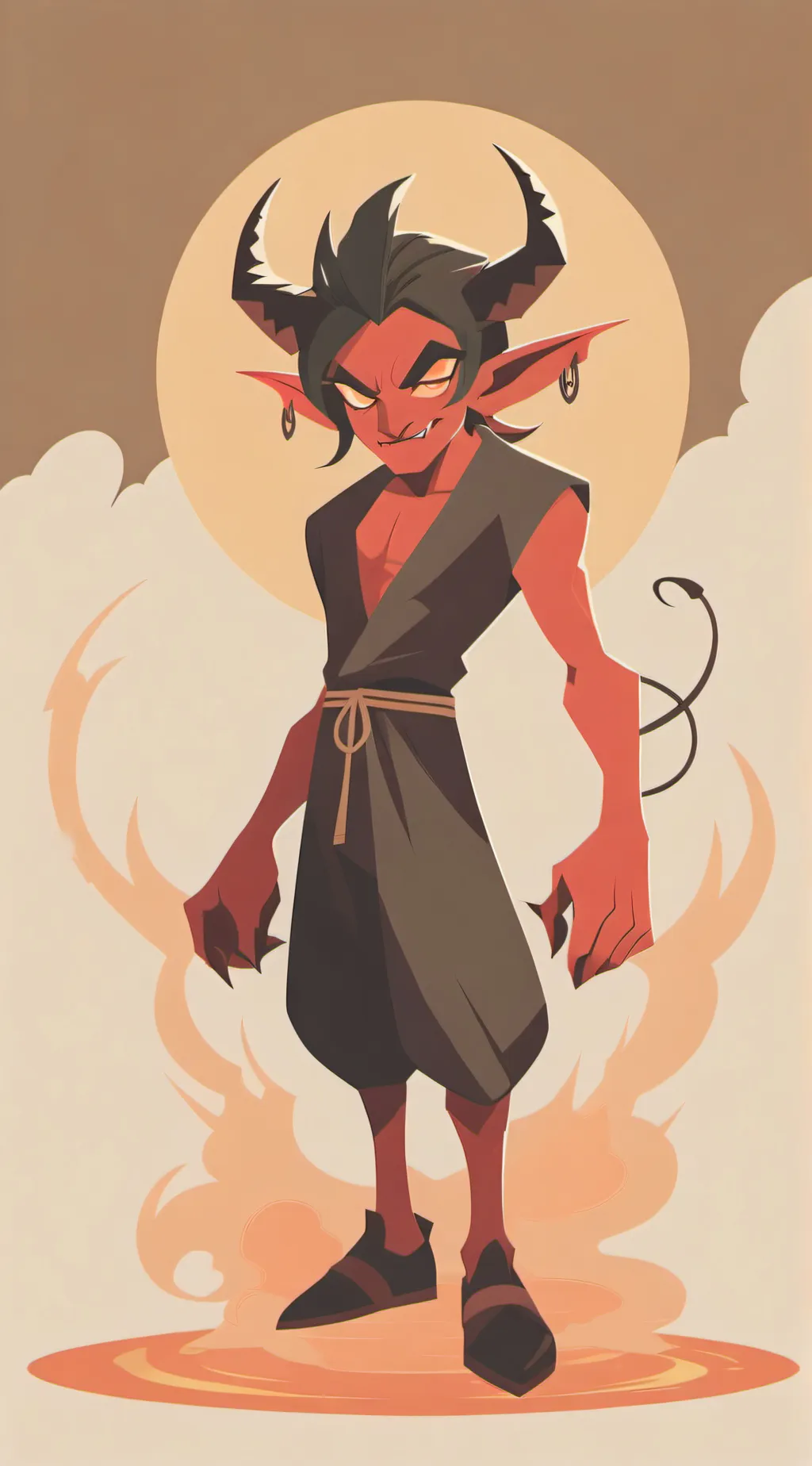 ai character: blitzø background