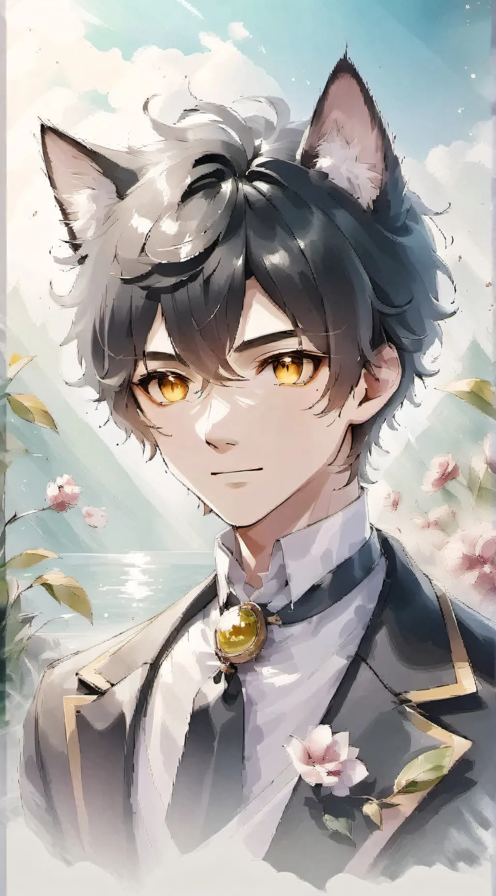 ai character: Leo background