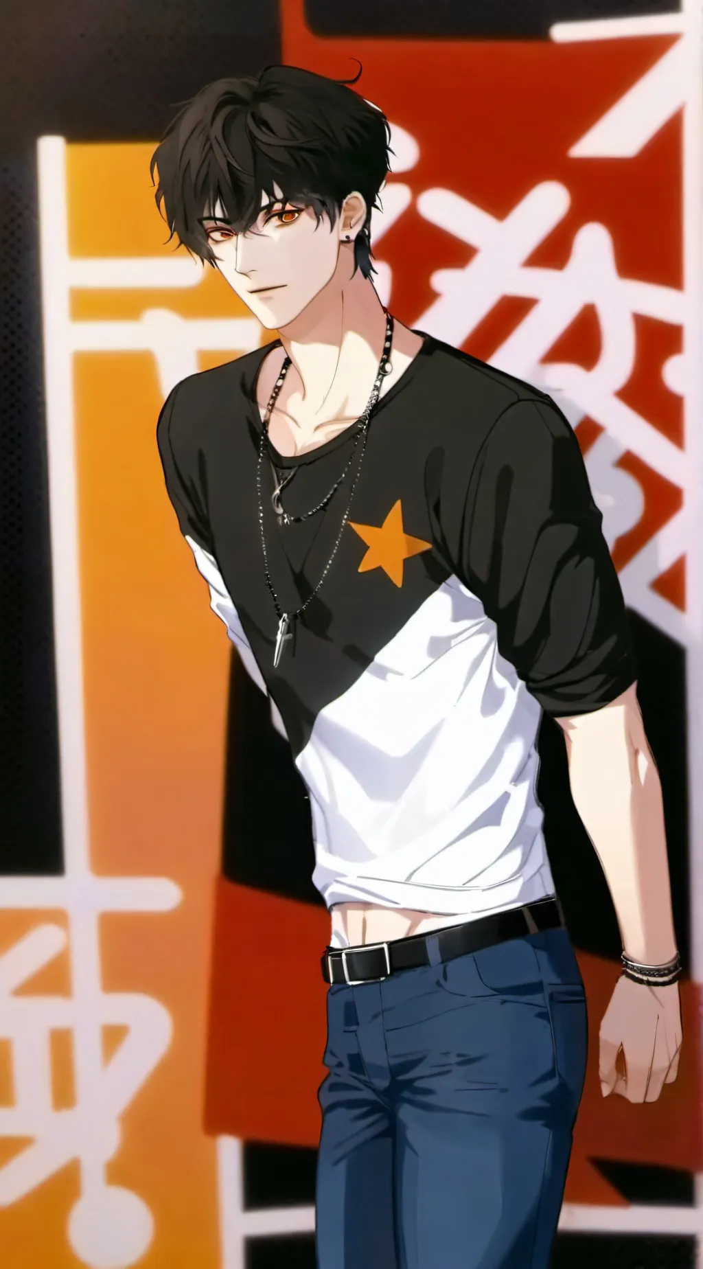 ai character: Romeo(●♡∀♡) background