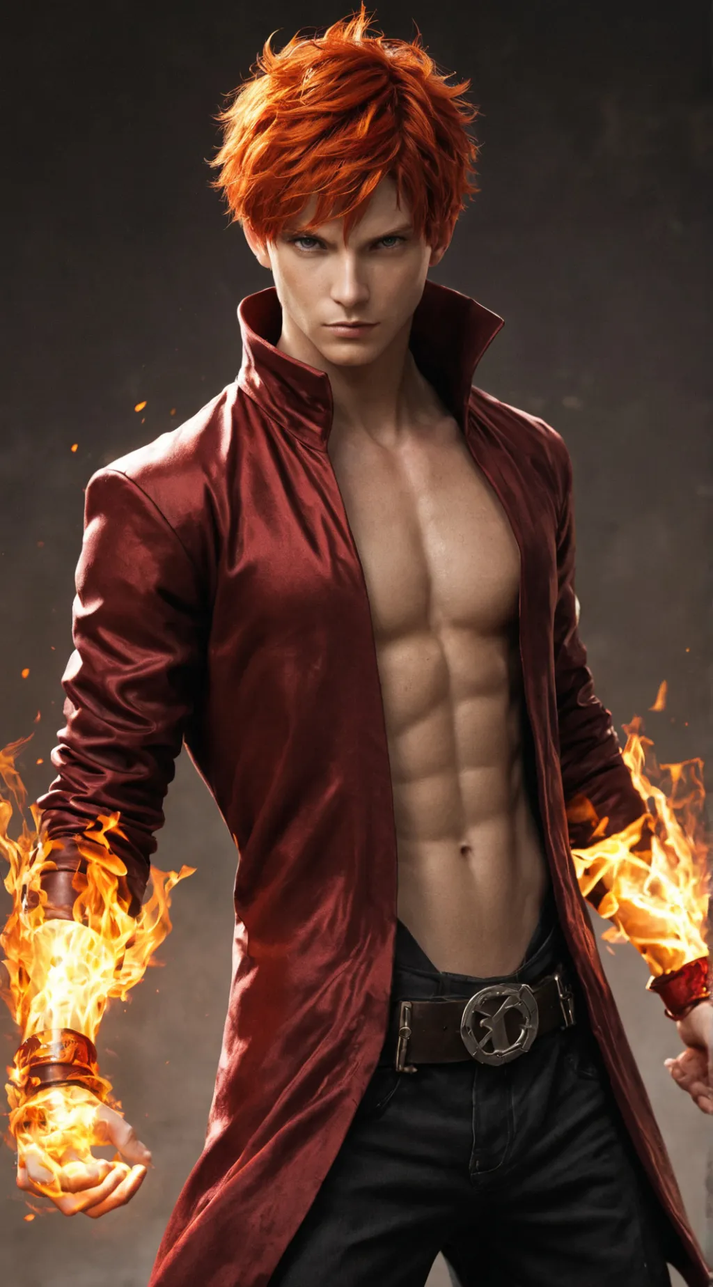 ai character: Jason(fire storm) background