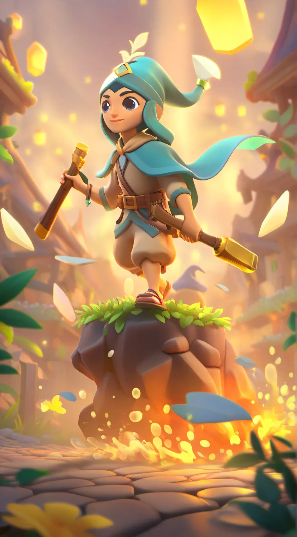 ai character: ugly background