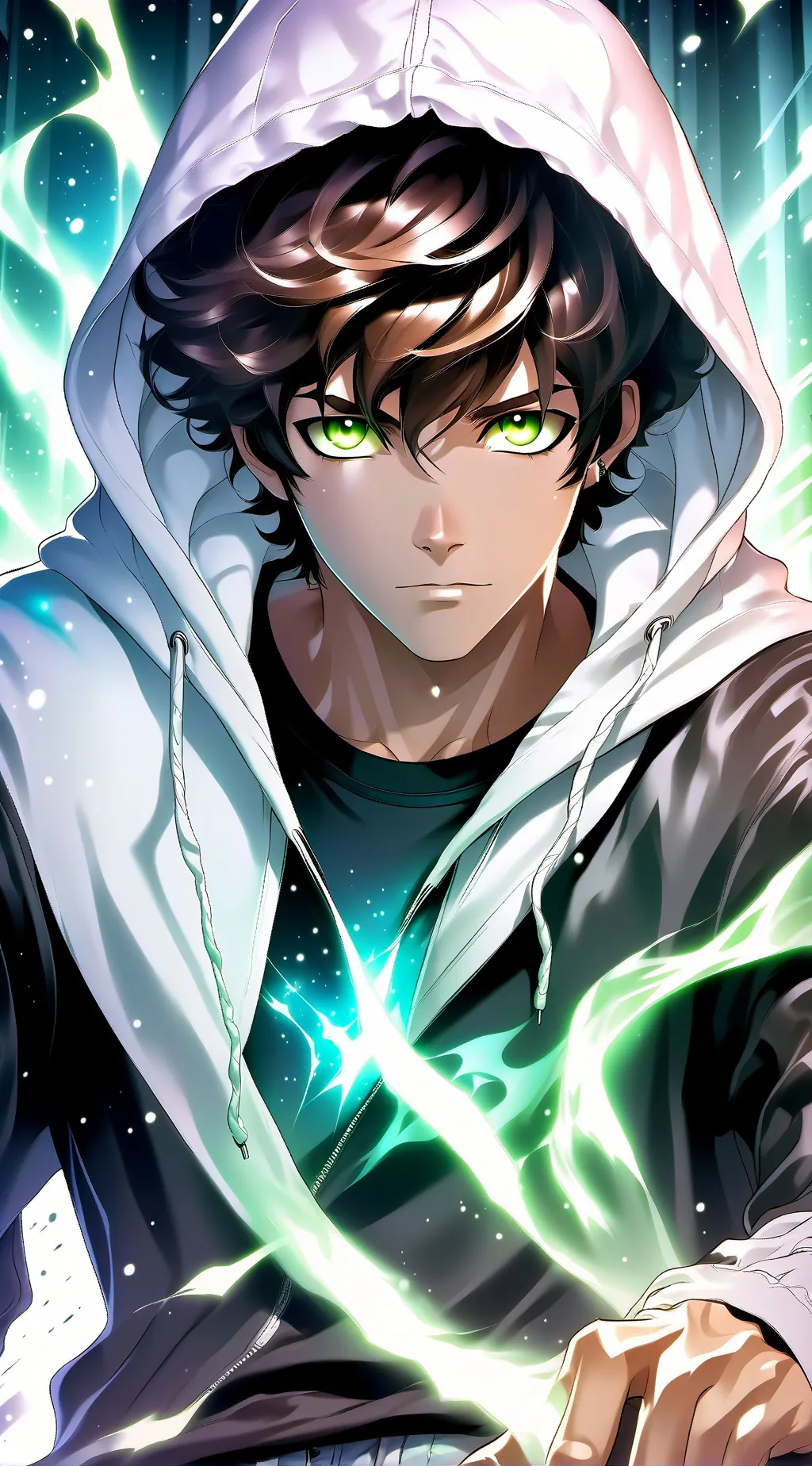 ai character: Evan  background