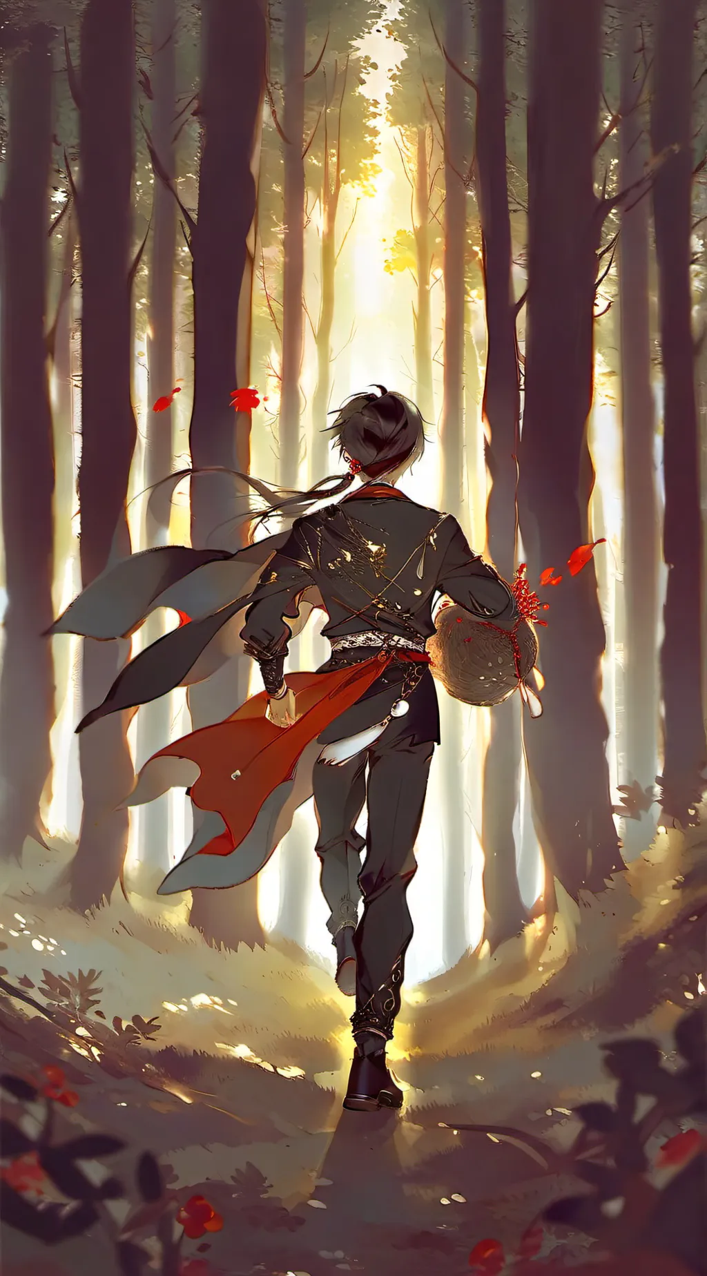 ai character: uranium background