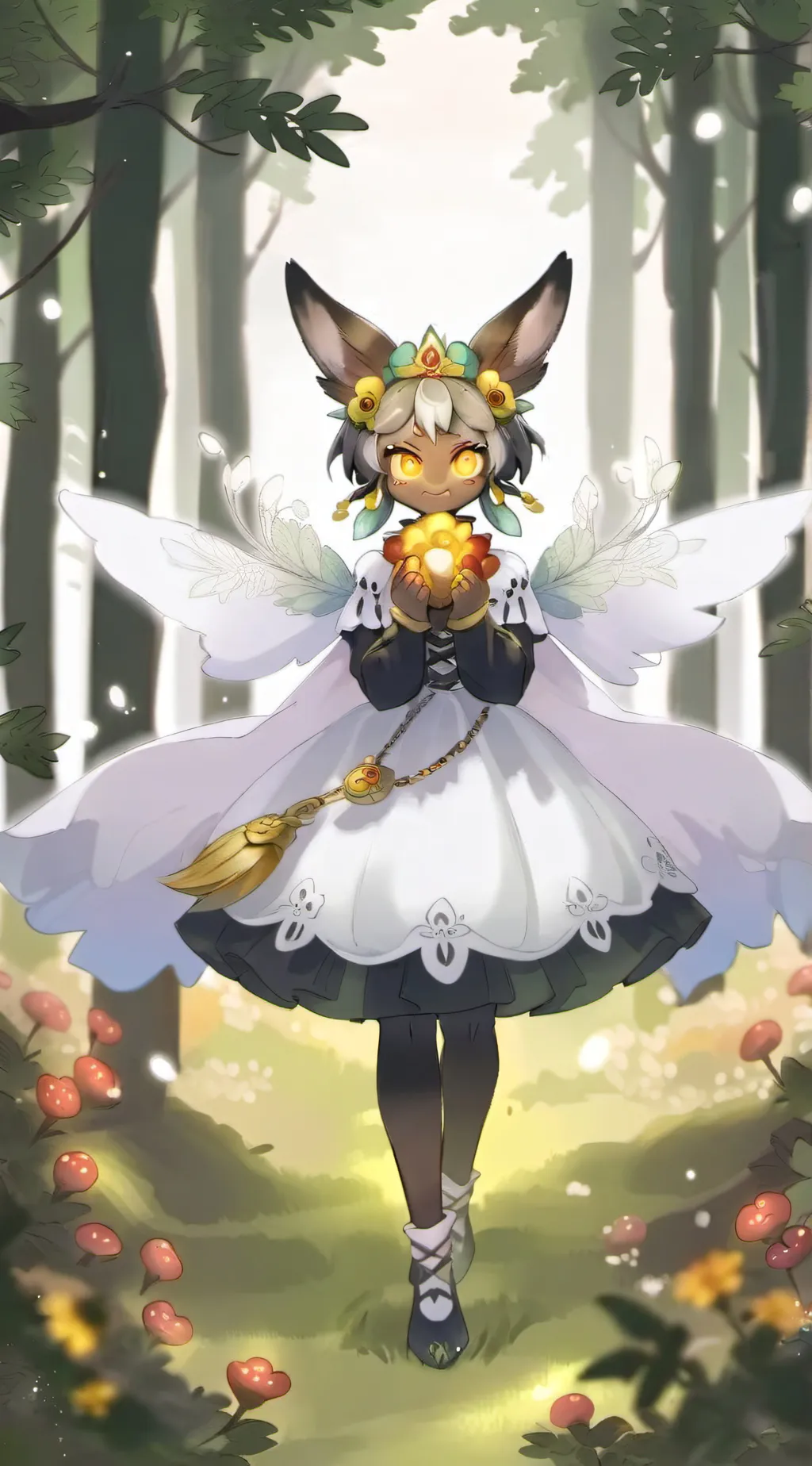 ai character: Aria background