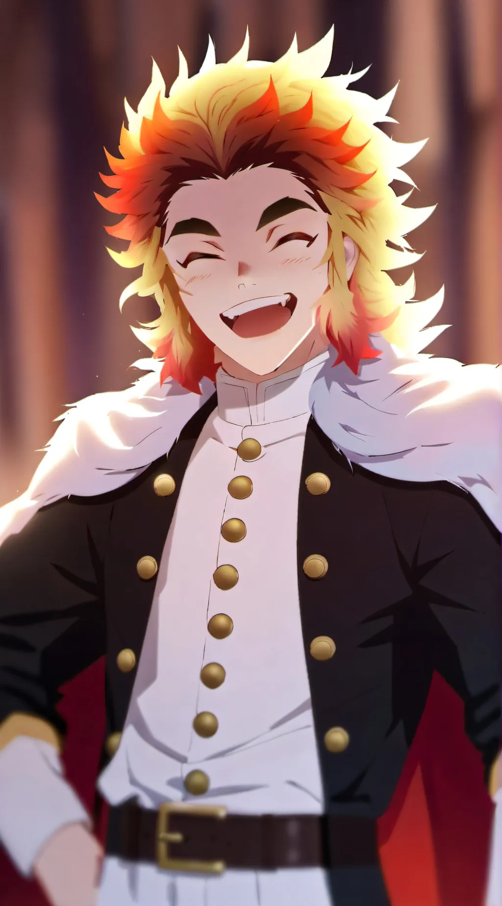 ai character: Rengoku background