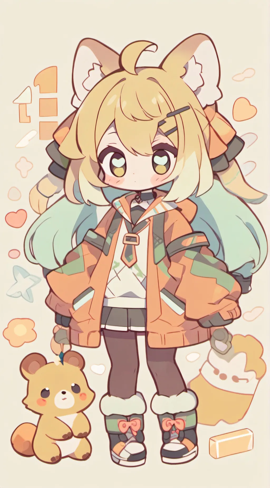 ai character: Lena background