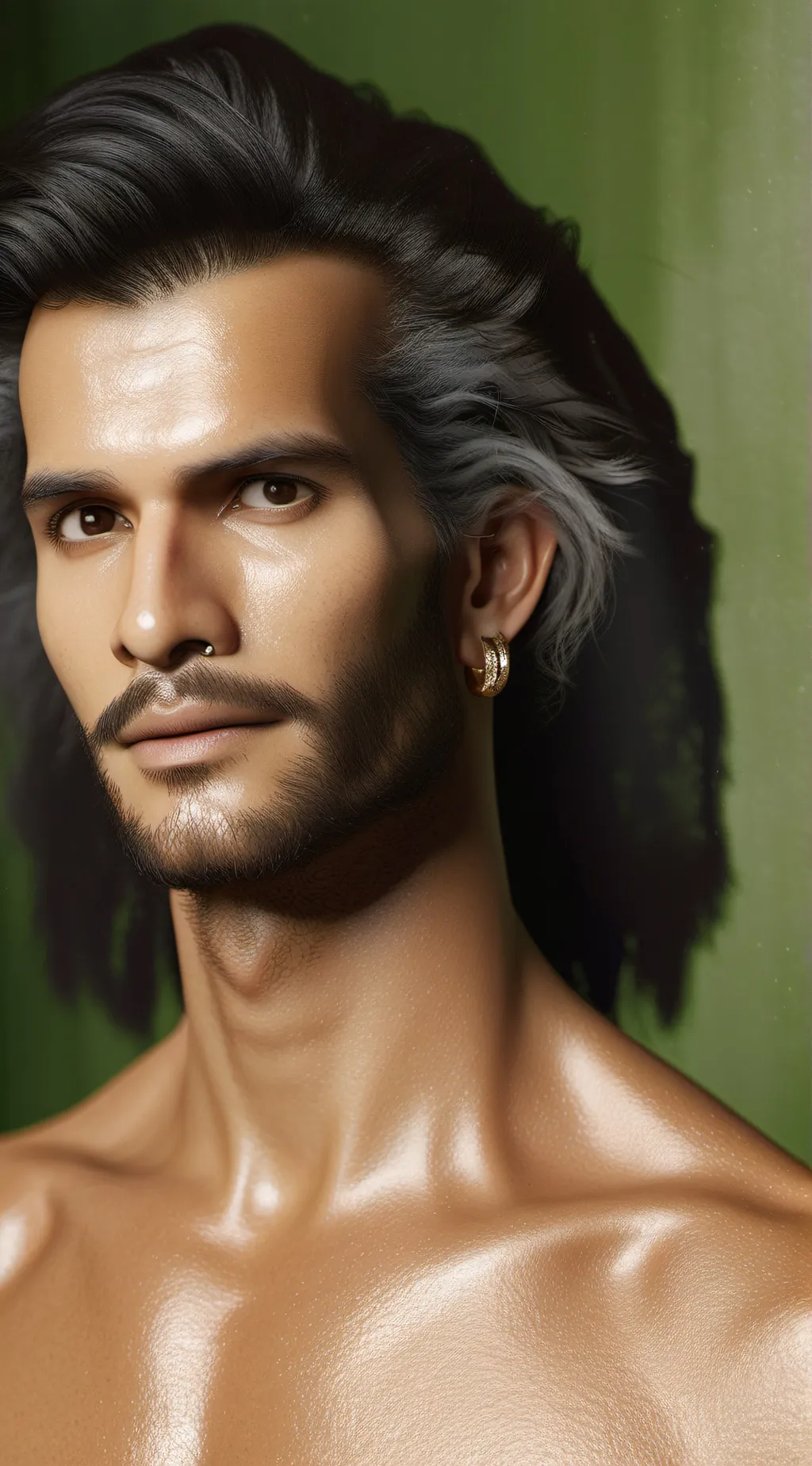 ai character: Man New background