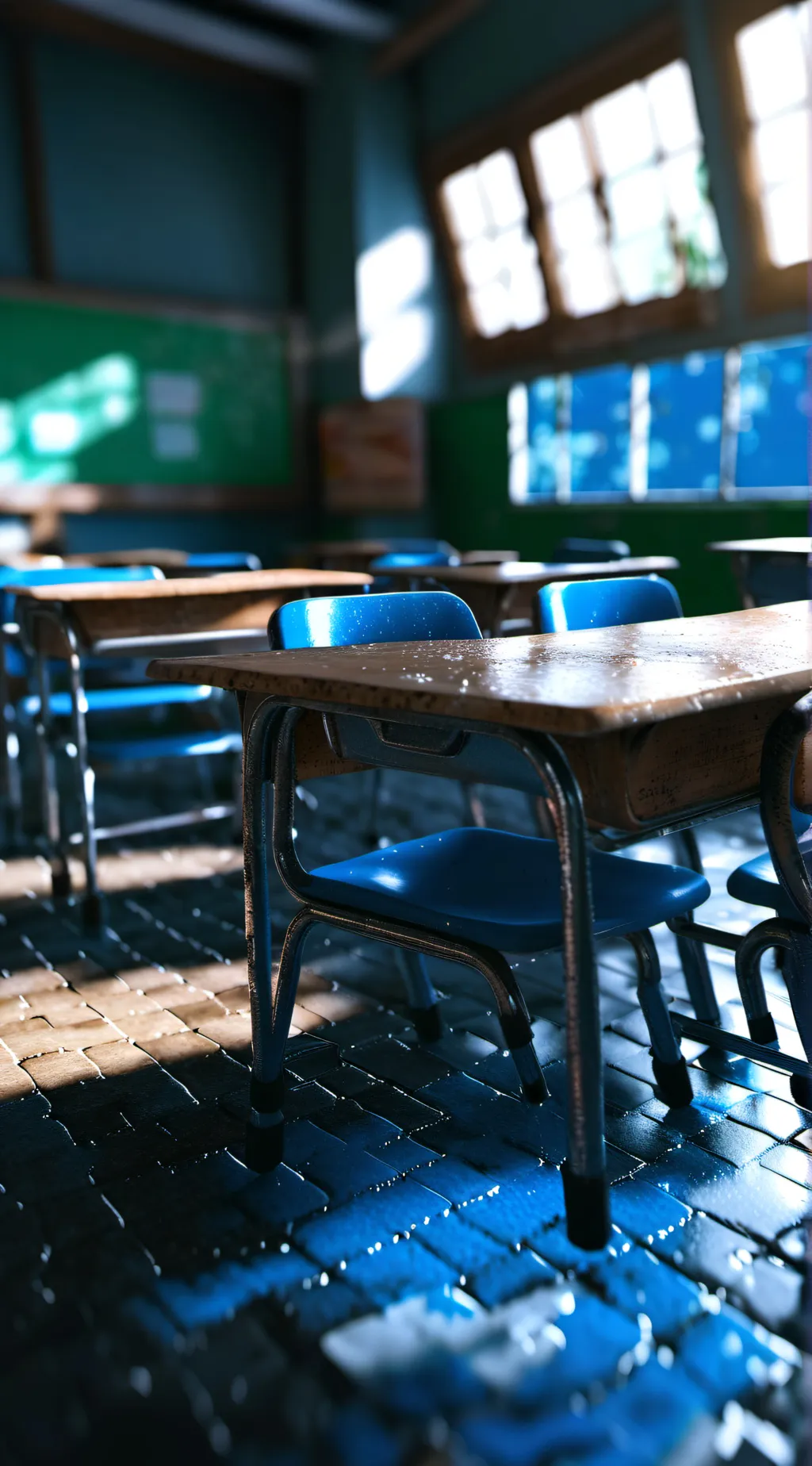 ai character: School background