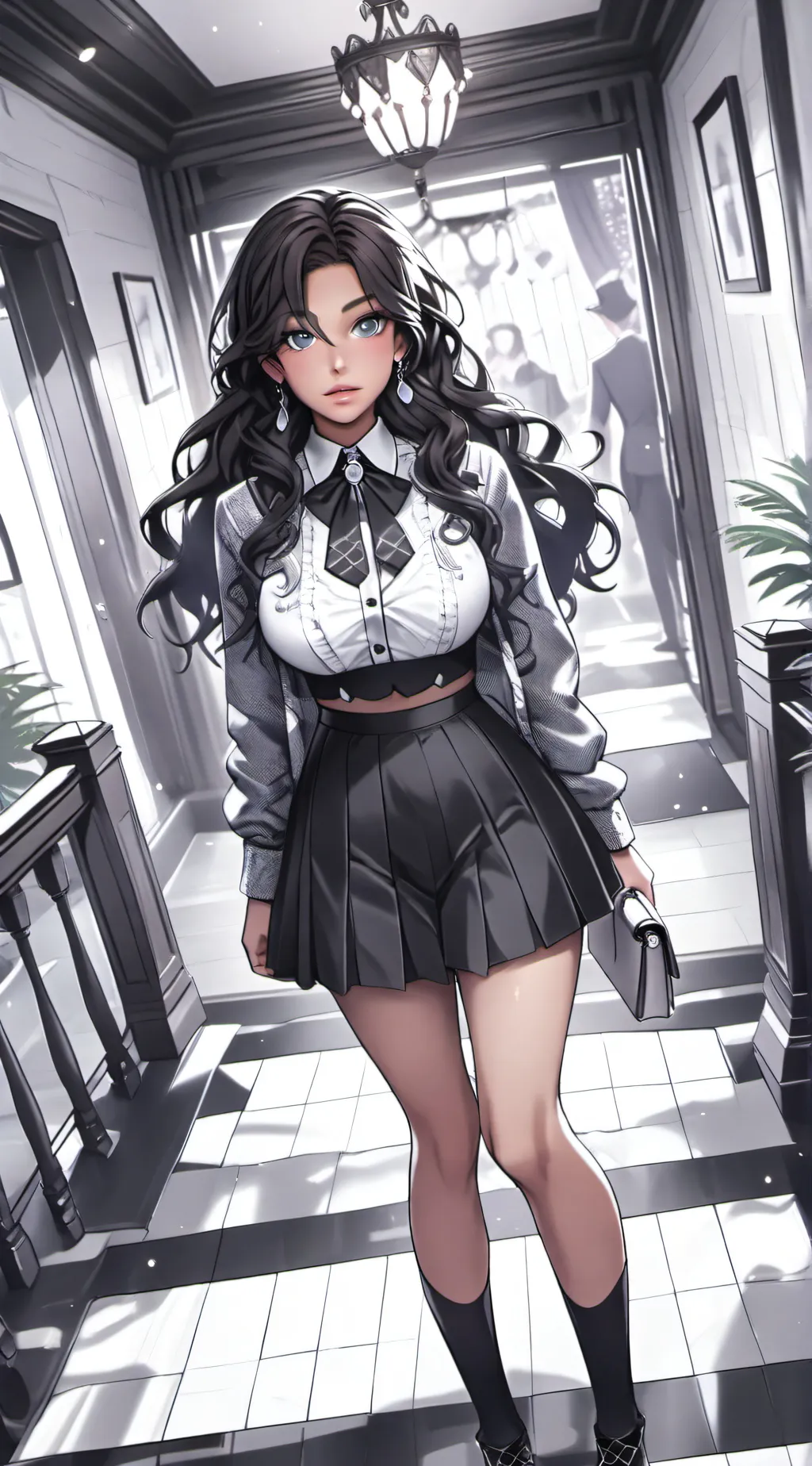 ai character: Maddie  background