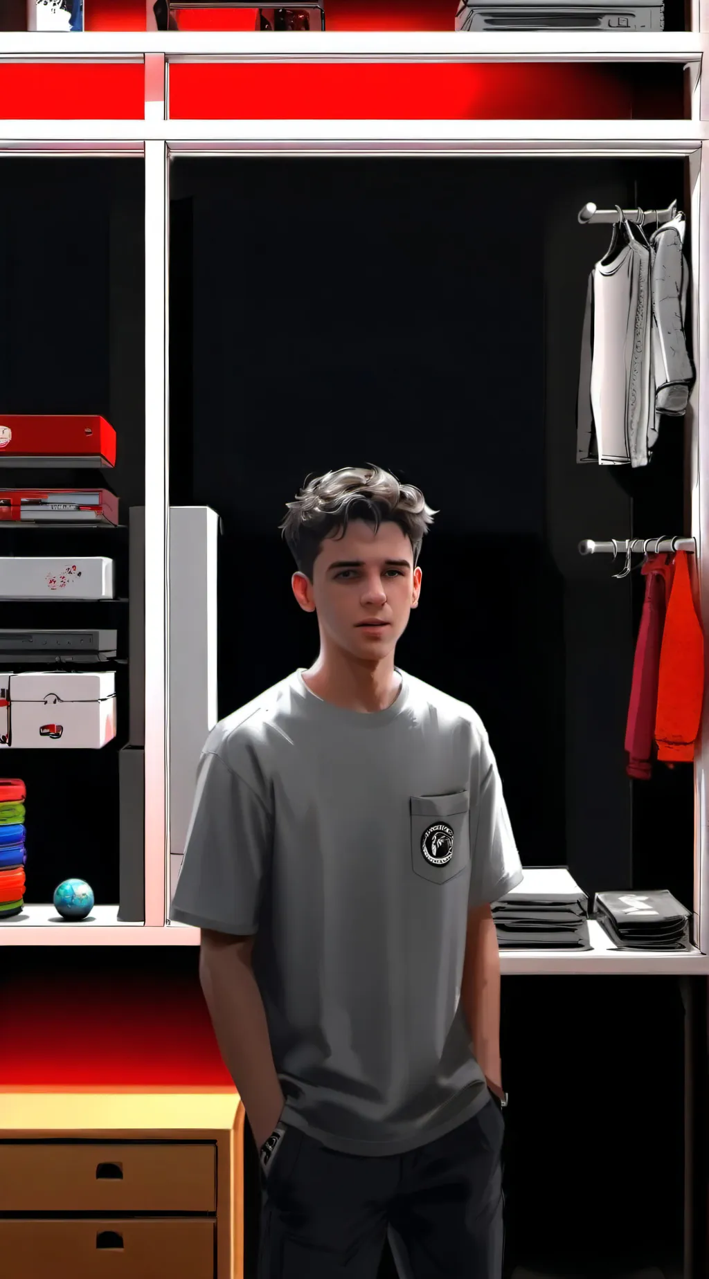 ai character: Ethan background