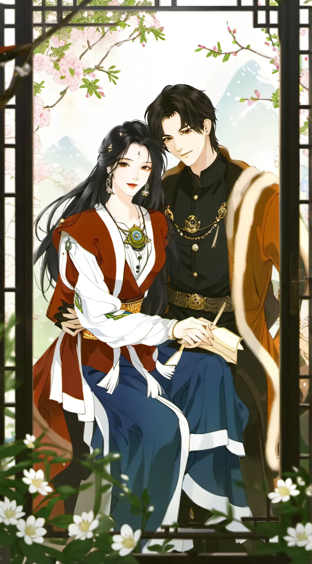 ai character: rey andres vampiro background