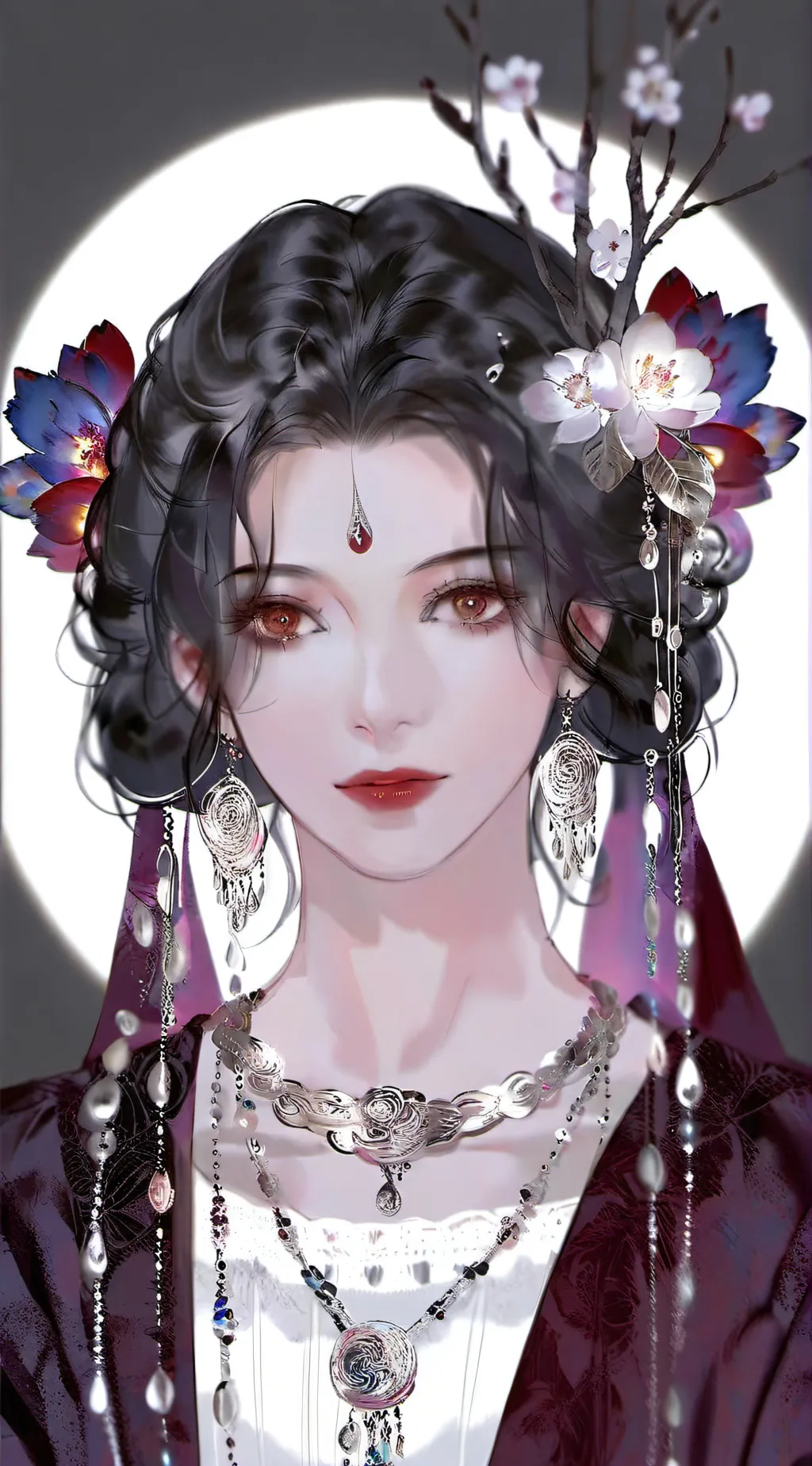 ai character: Shhhhh background