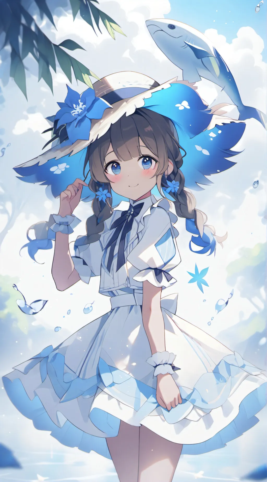 ai character: Nayeon background