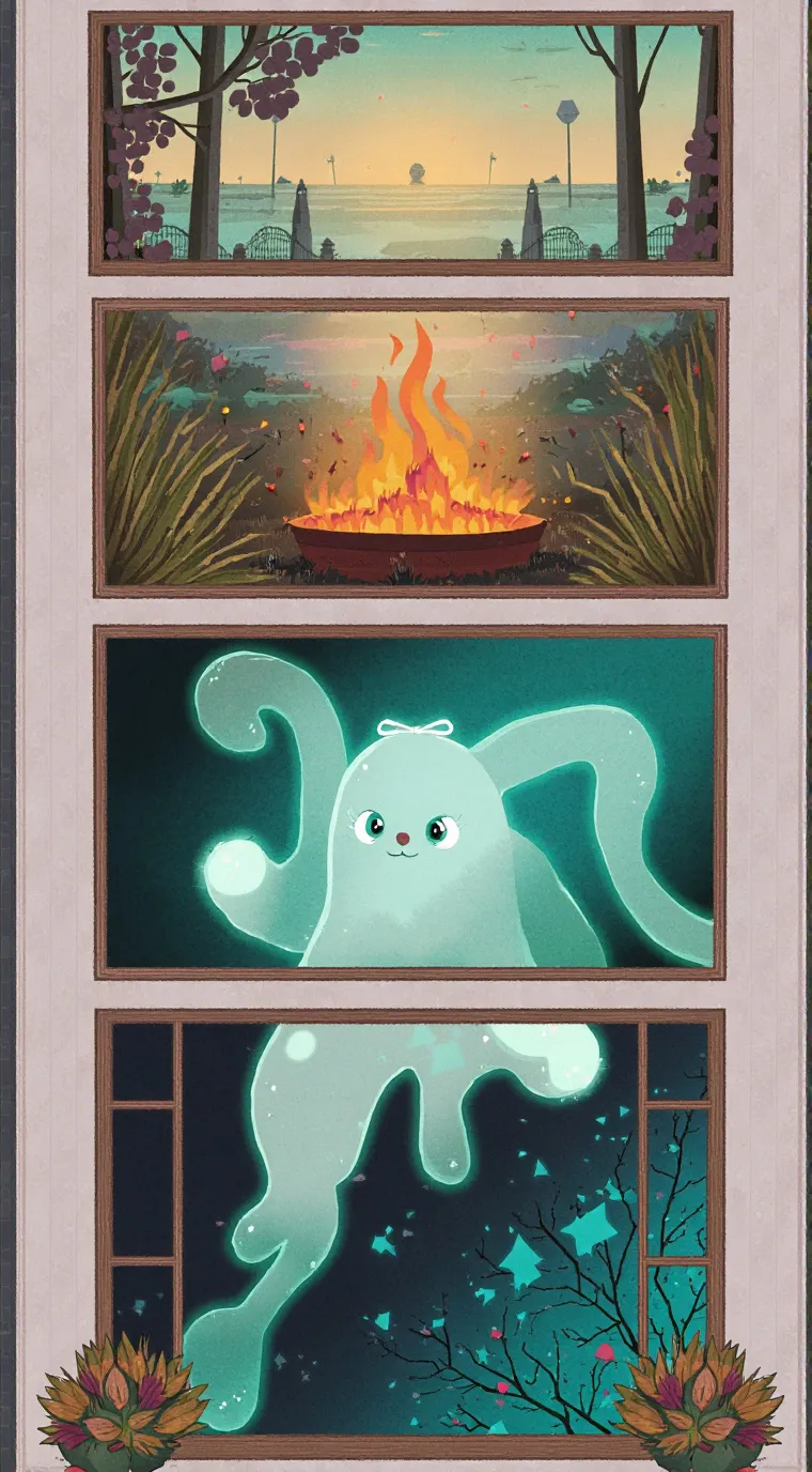 ai character: the bunny fair  background