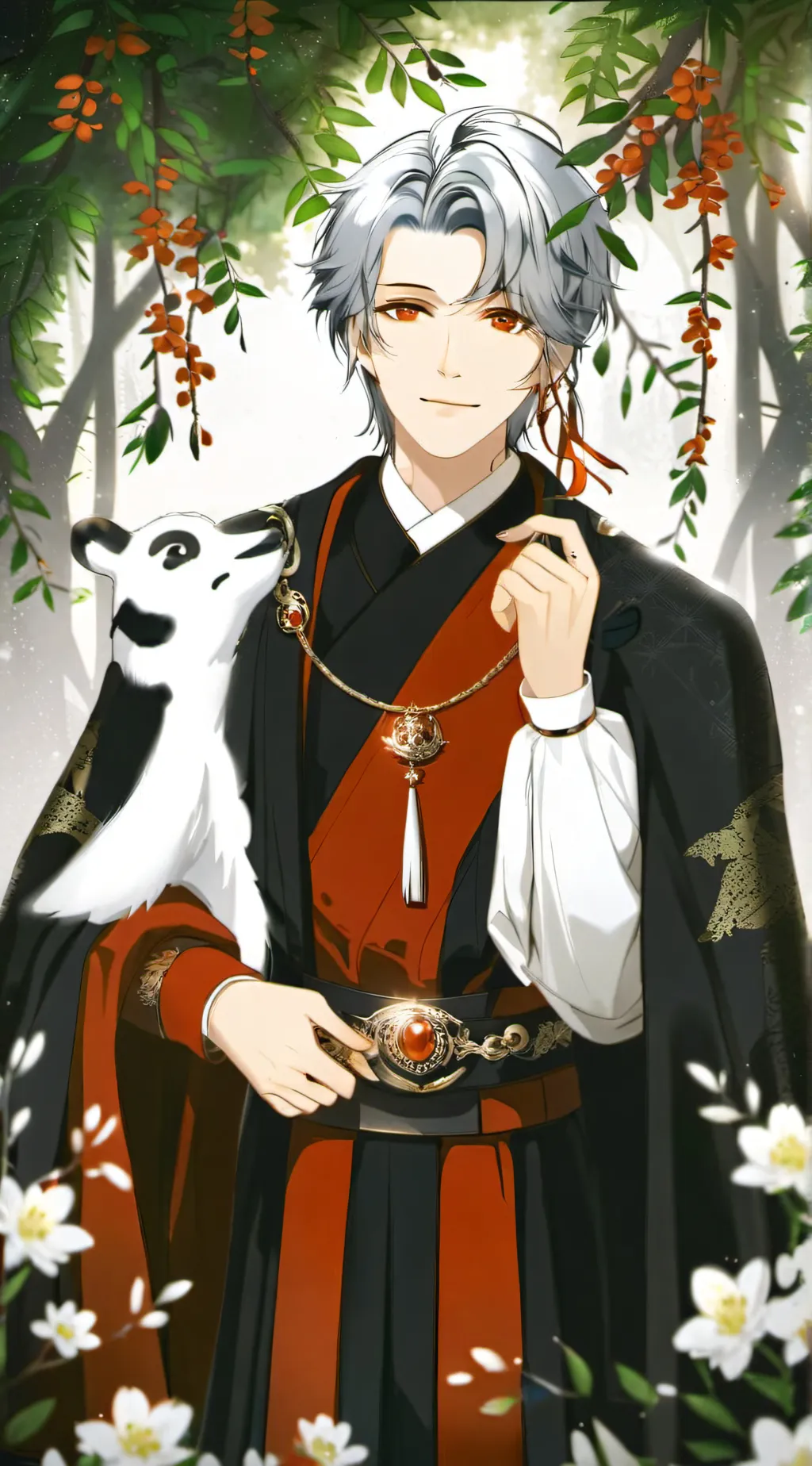 ai character: Мирон  background