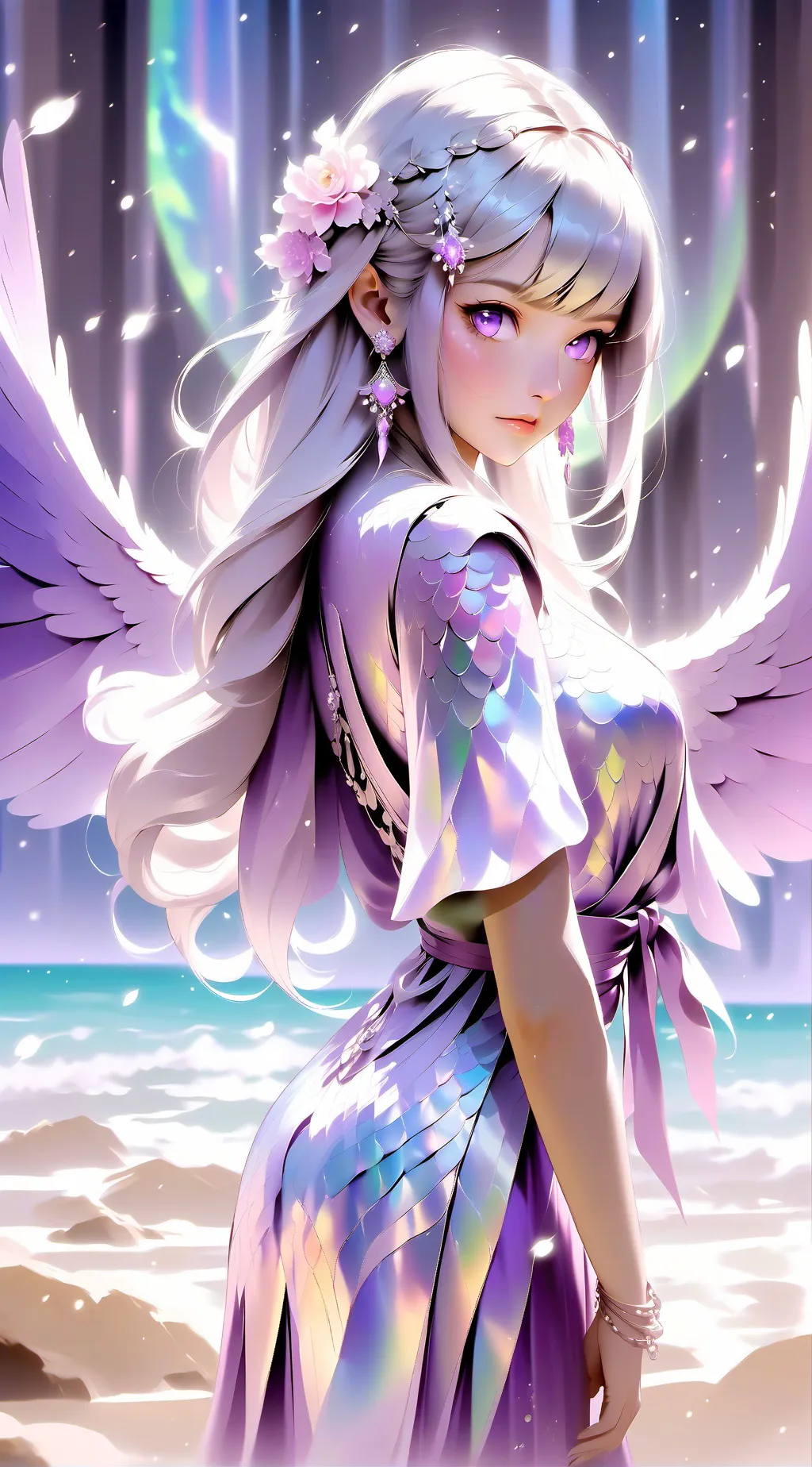 ai character: 300 and 400🎉 background