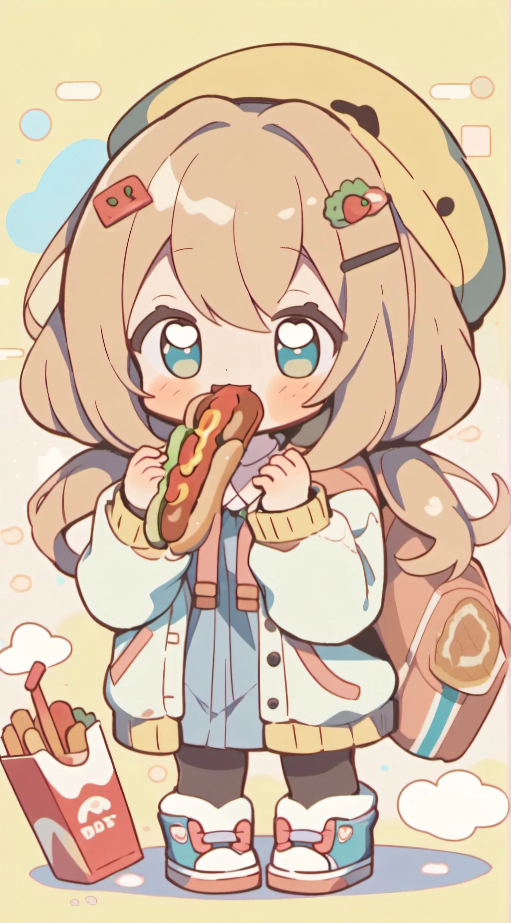 ai character: Women Better World background