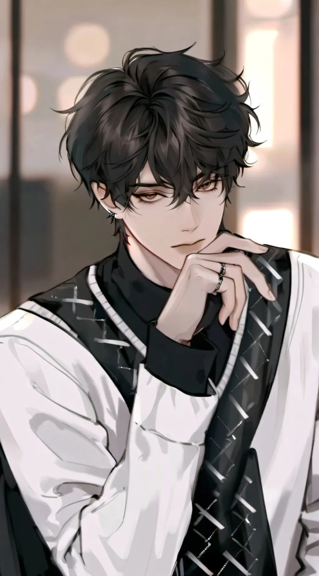 ai character: Griffin background