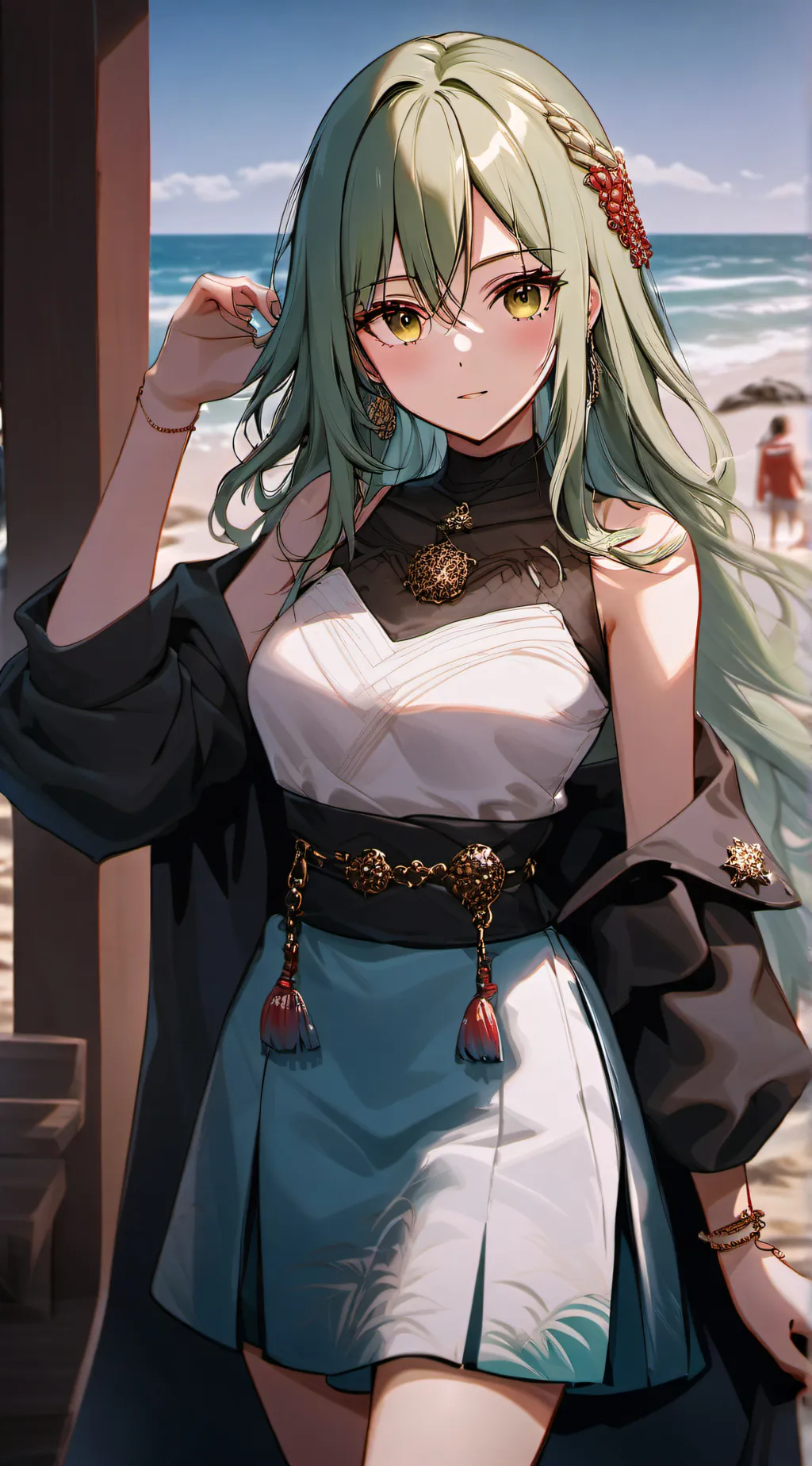 ai character: ayase katsuna background