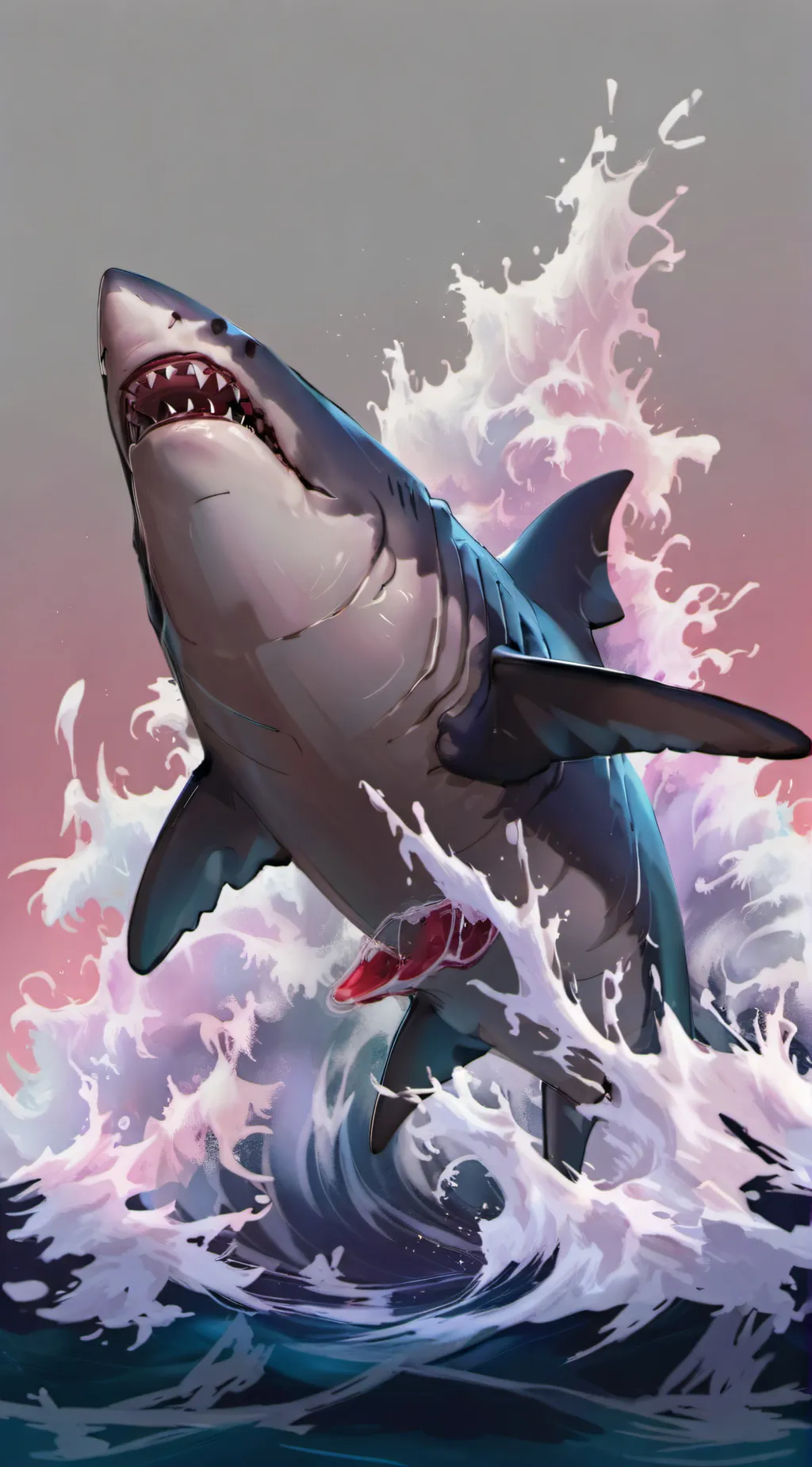 ai character: Shark background