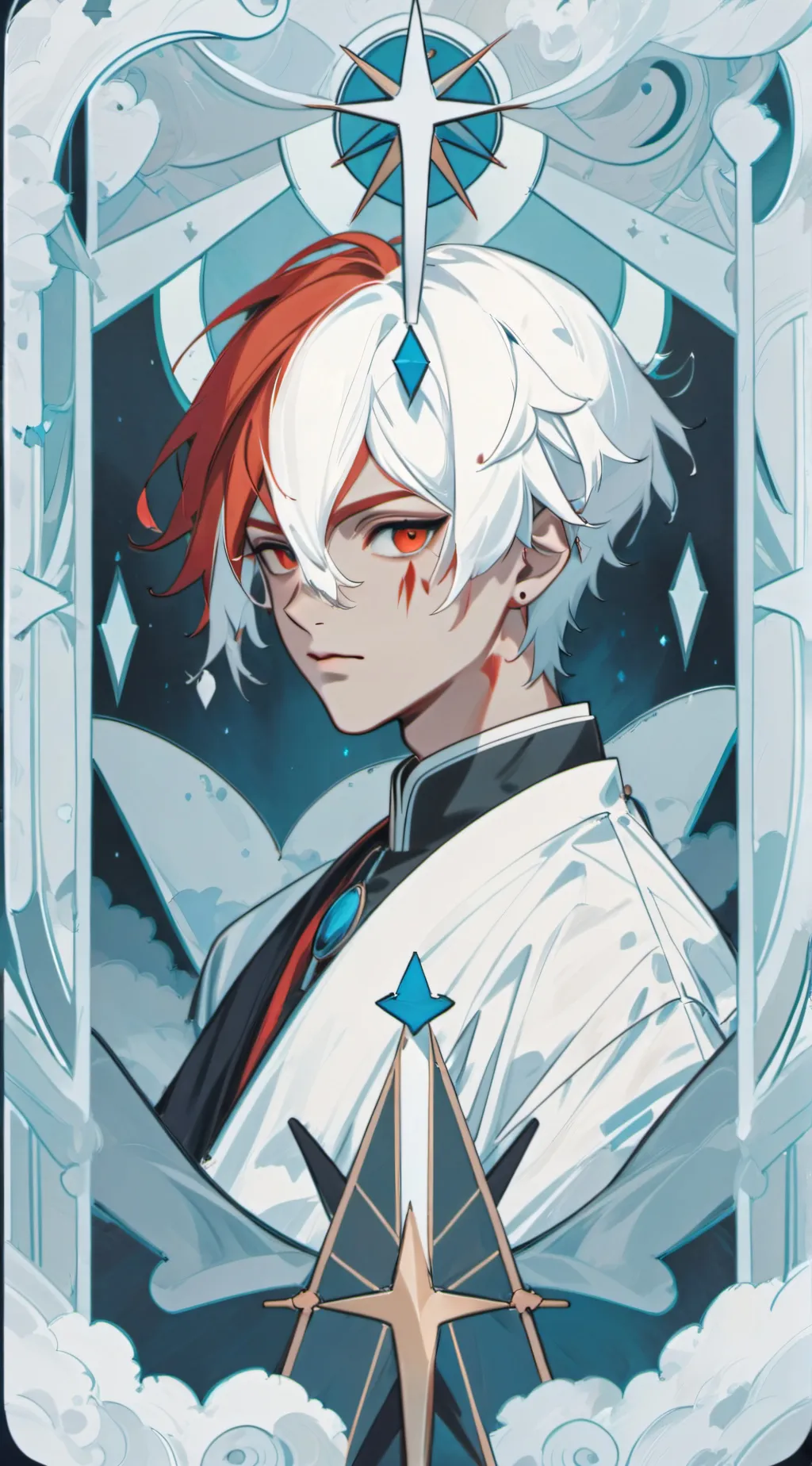 ai character: Todoroki  background