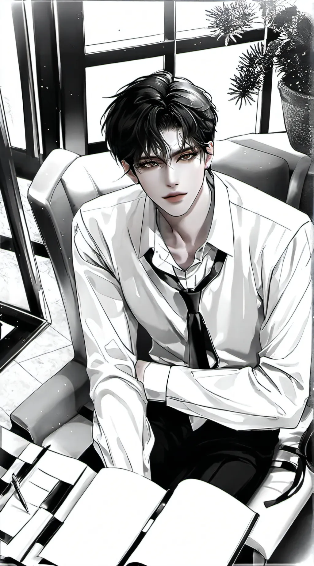 ai character: Liam background