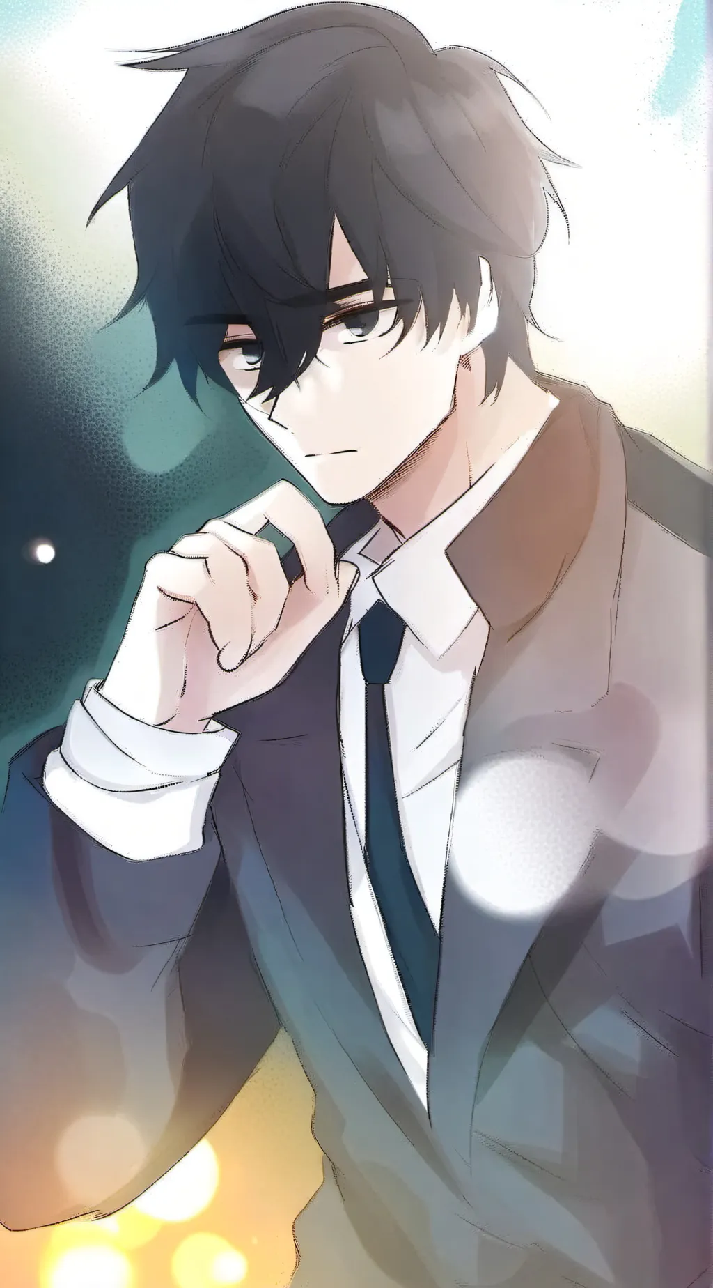 ai character: adam background