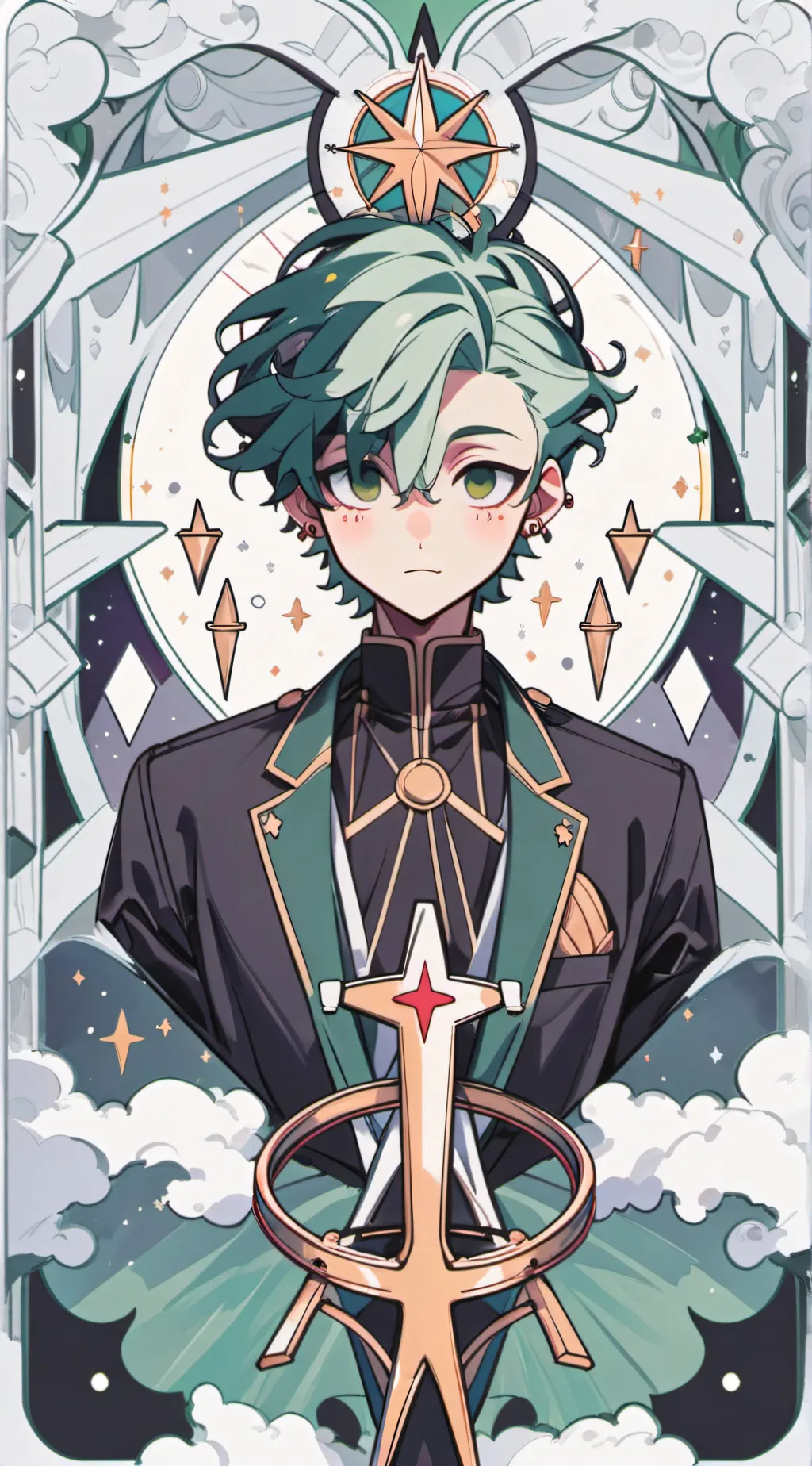 ai character: mha background