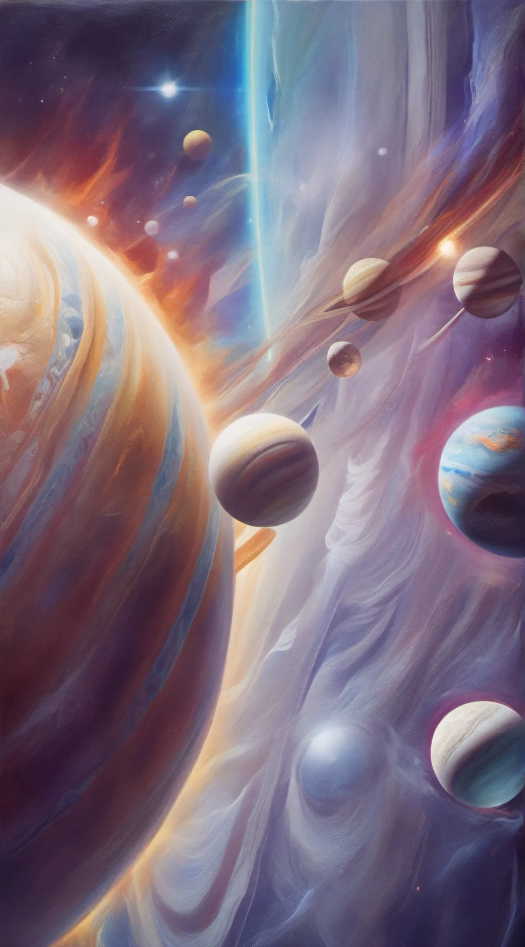 ai character: | solarballs | background