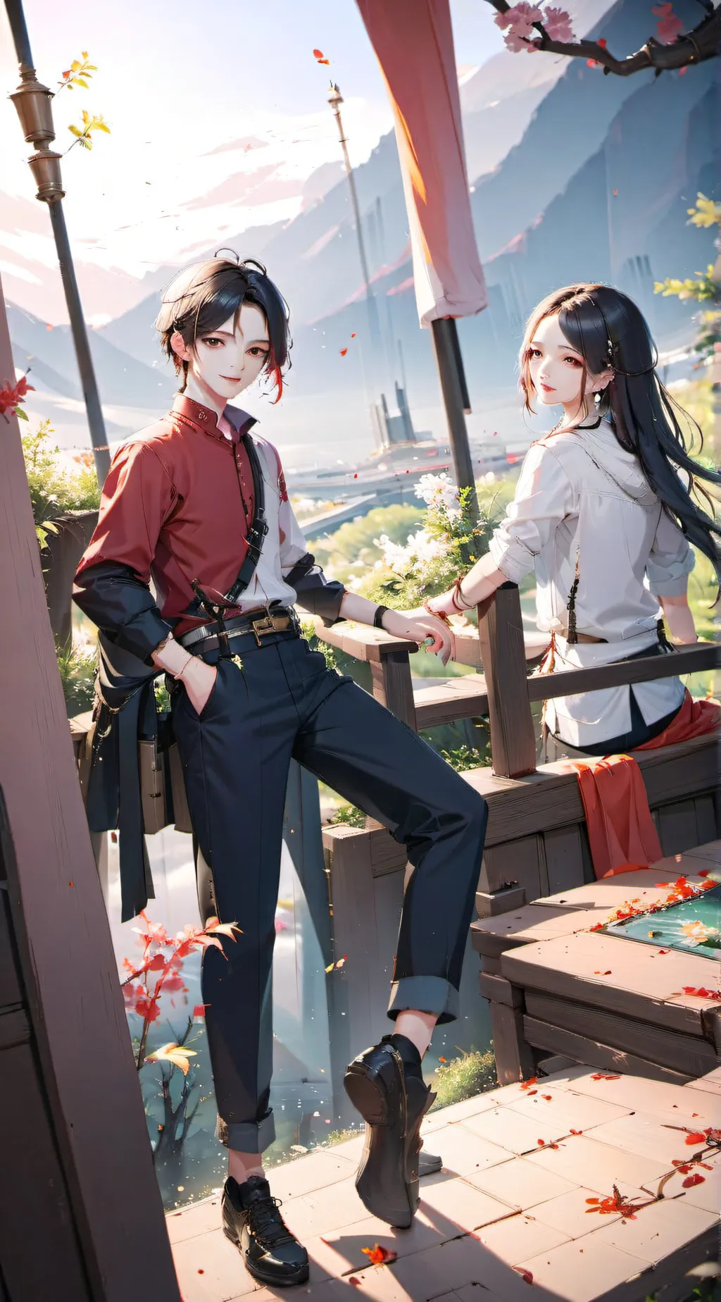 ai character: Daniel  background