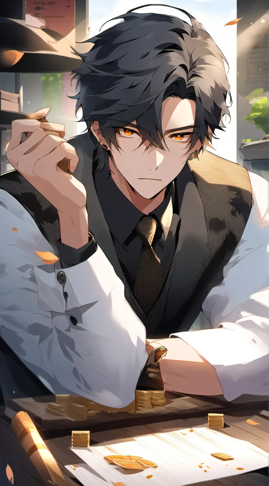 ai character: Tyler background