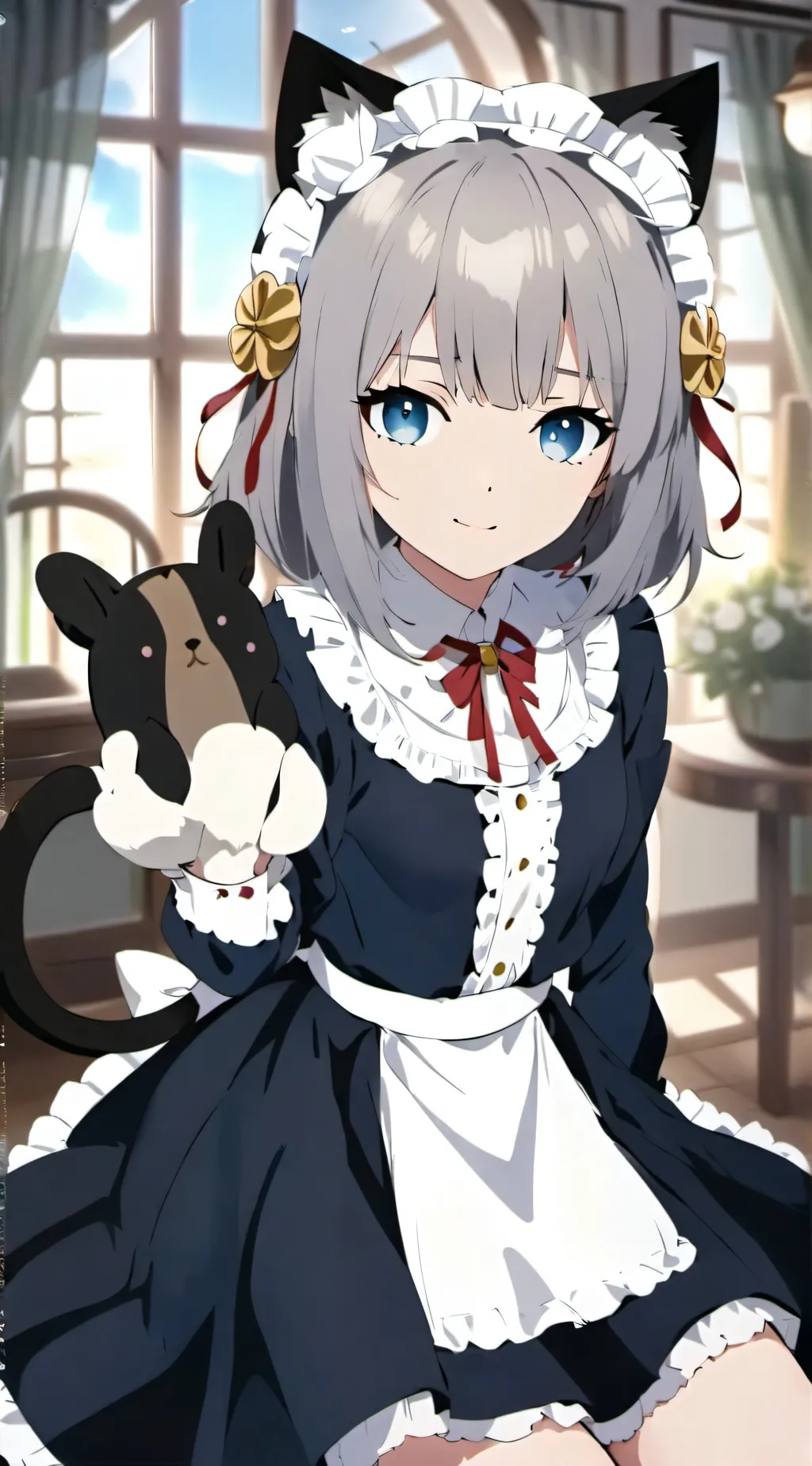 ai character: Maid Lily background