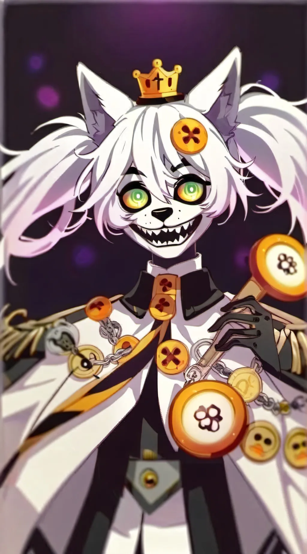 ai character: Lolbit  background