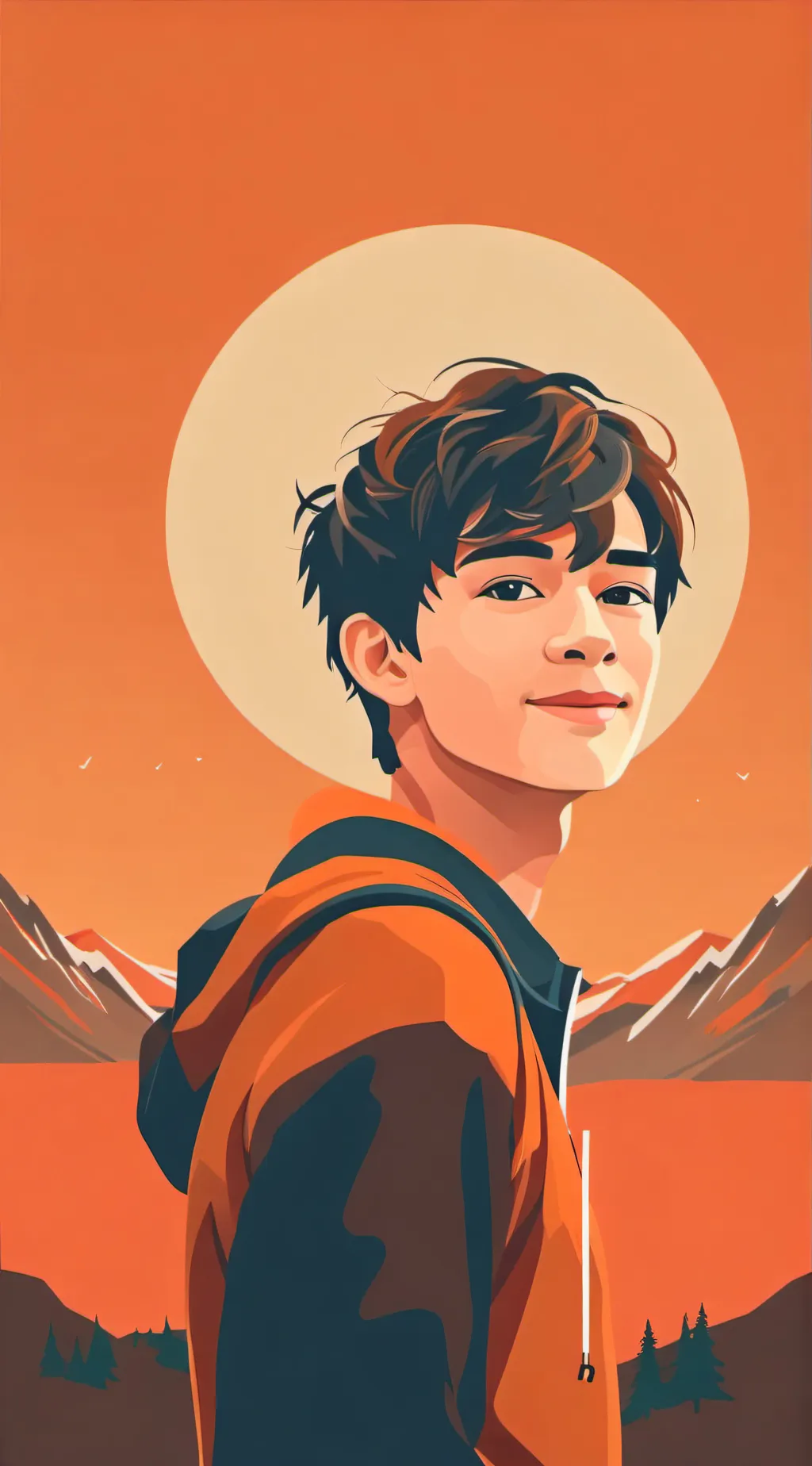 ai character: kind person background