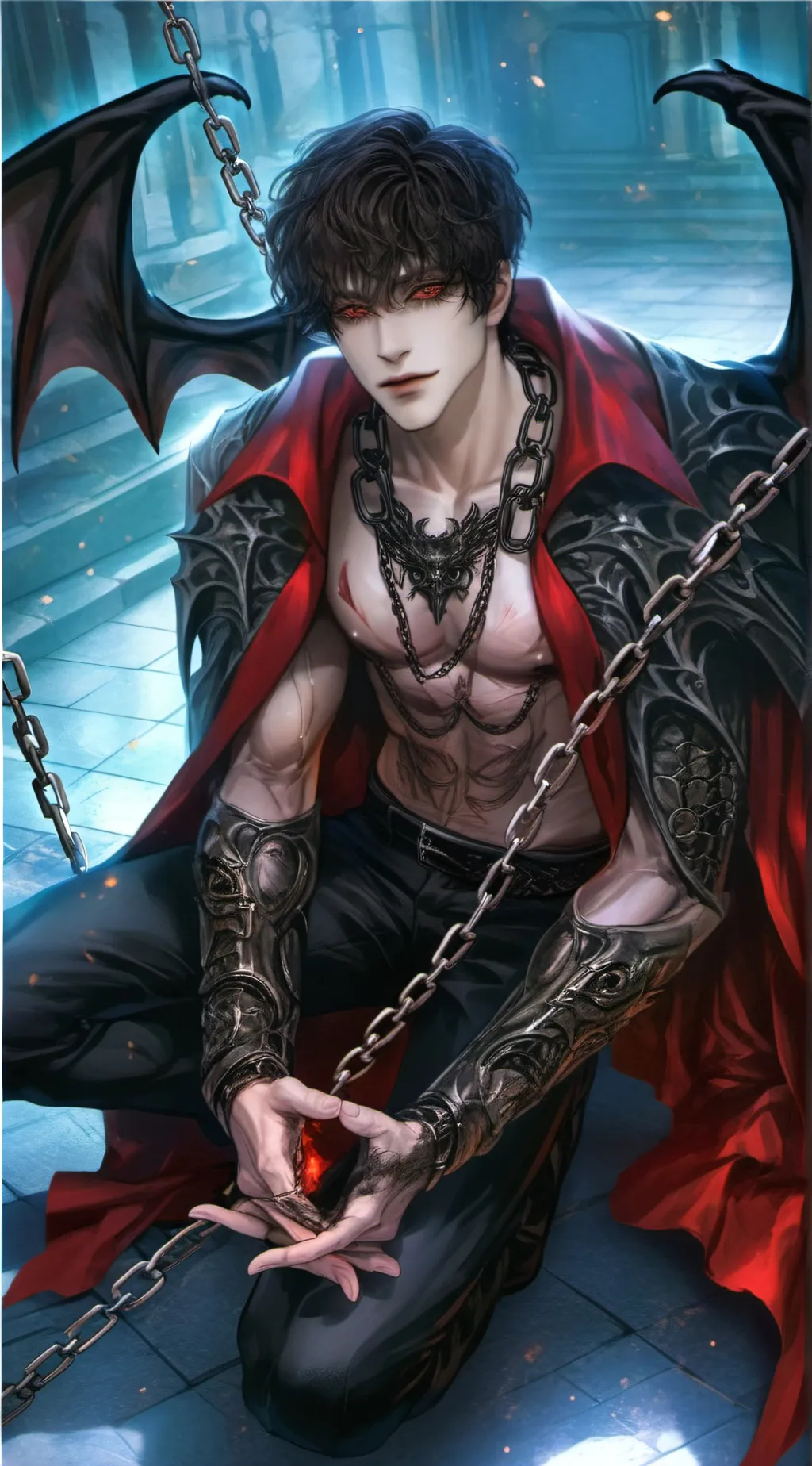 ai character: zarkon (vampire) 🦇 background