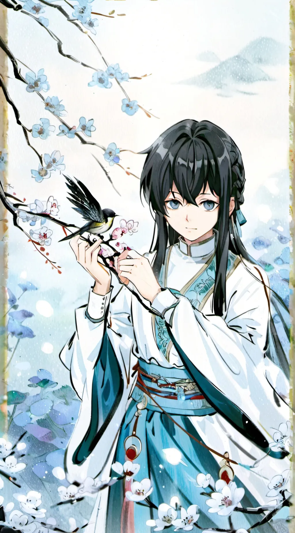 ai character: <<Muichiro>> background