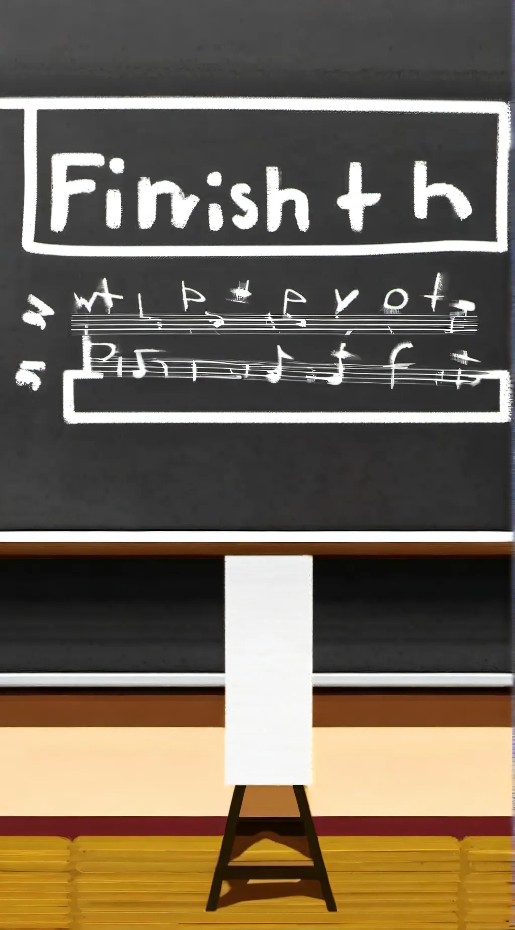 ai character: Finish The Lyrics background