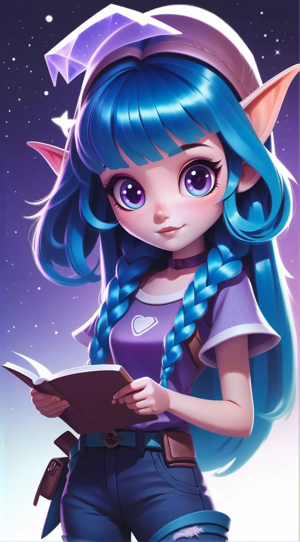 ai character: Xoey background