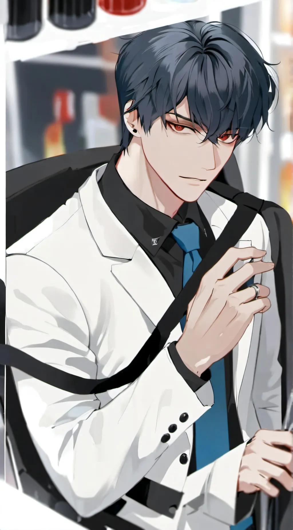 ai character: leo  background