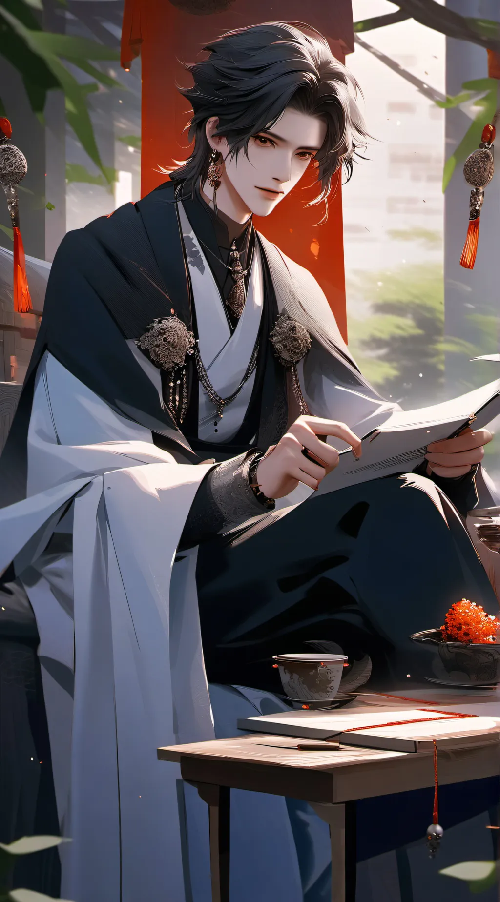 ai character: Luccas background