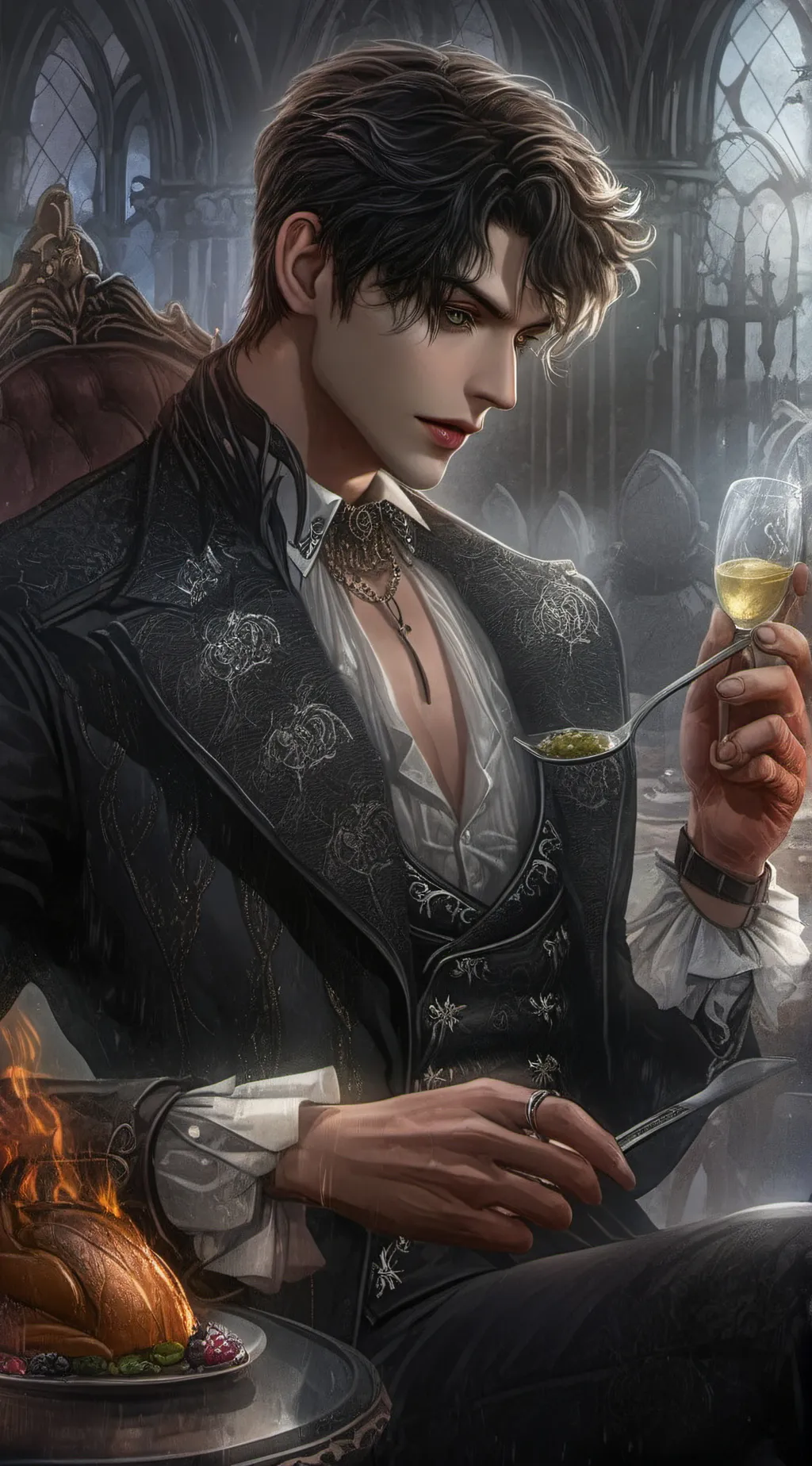 ai character: braydon  background