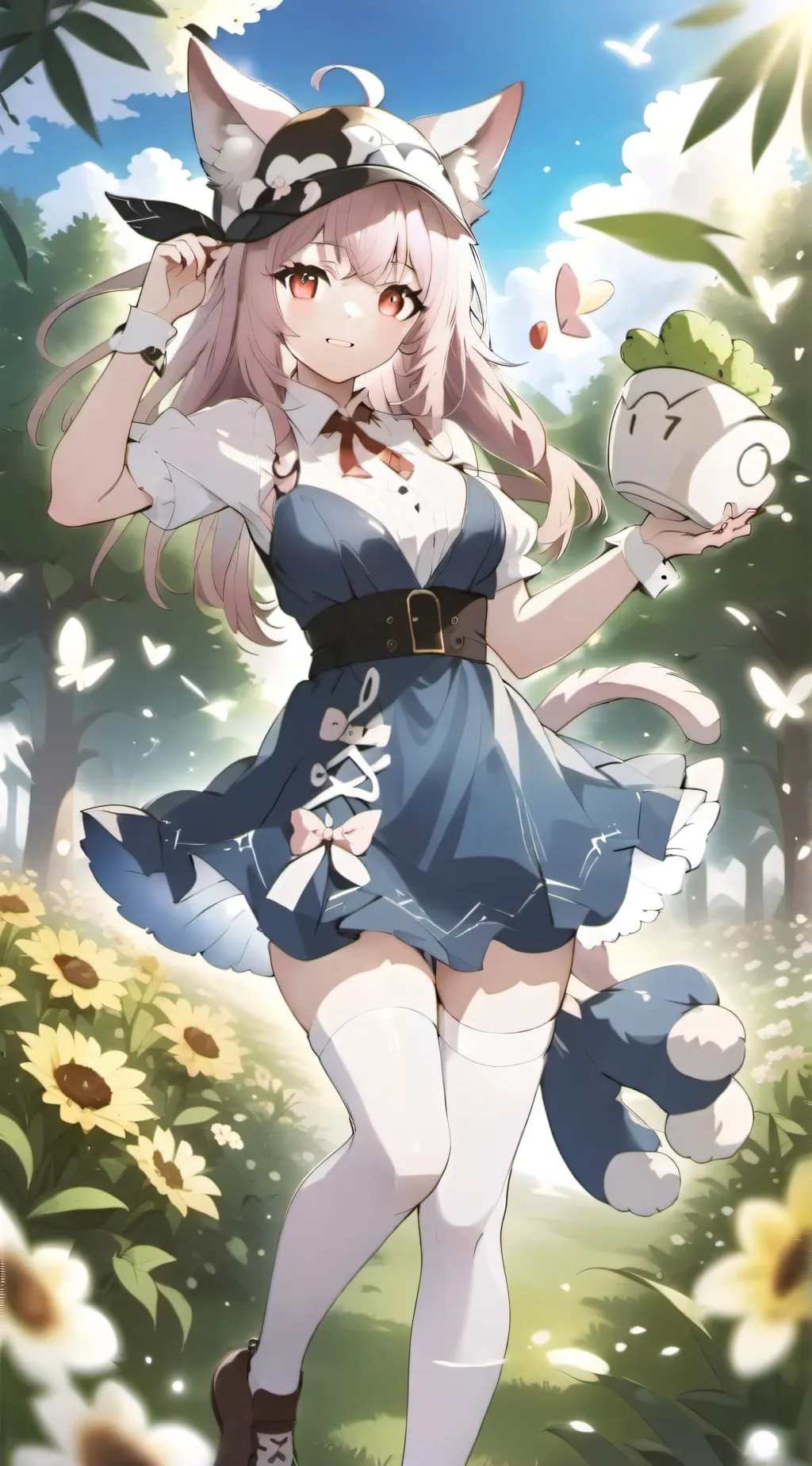 ai character: Girlfriend background