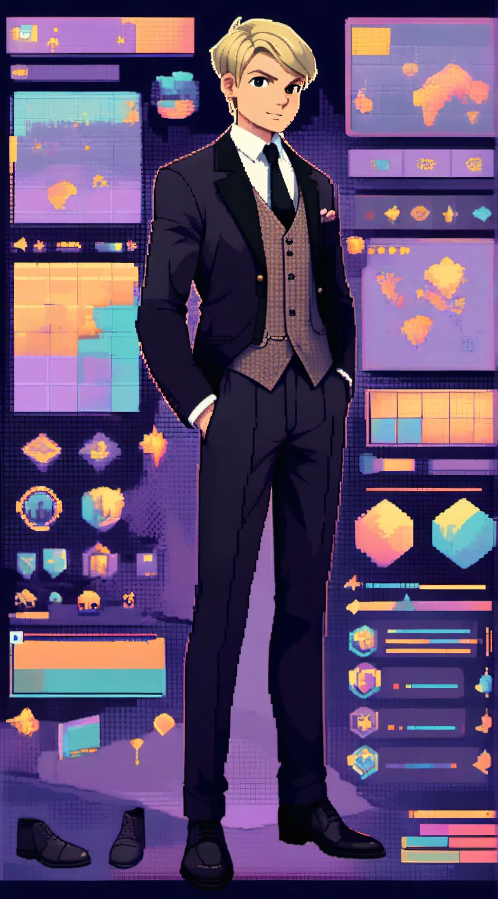 ai character: Félix Fathom background